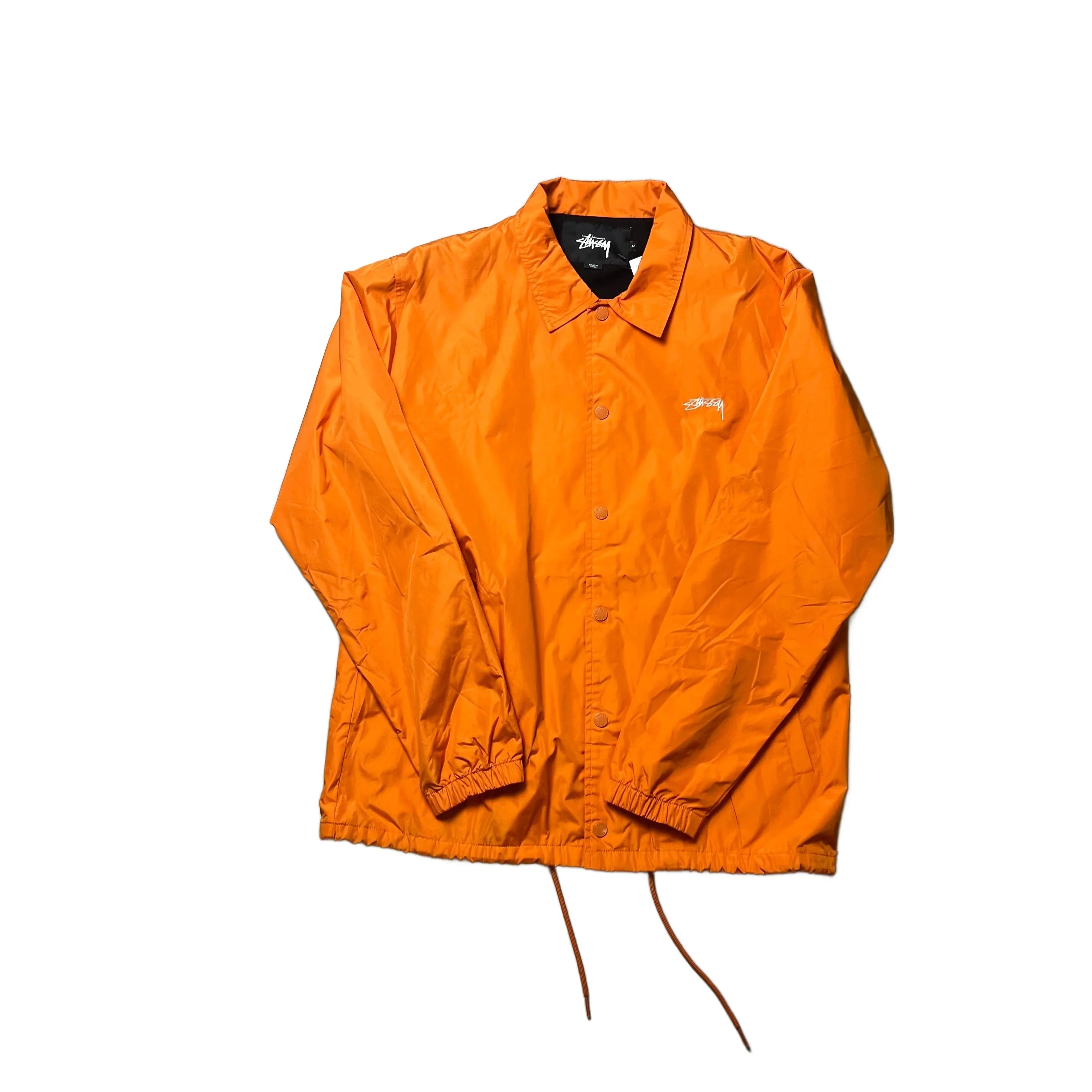 Orange Stussy Jacket - M
