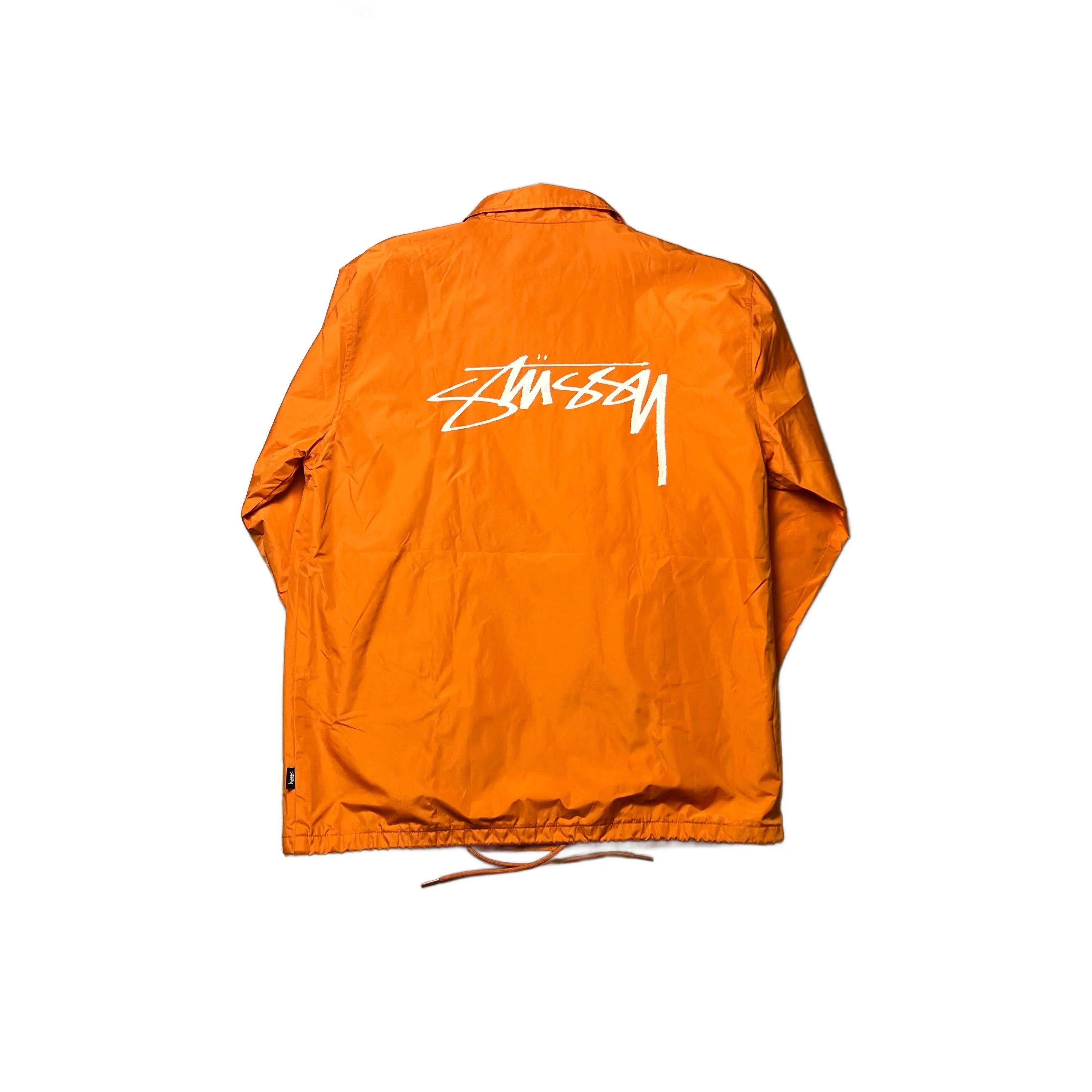 Orange Stussy Jacket - M