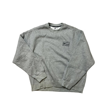 Grey Nike x Stussy Sweatshirt - M