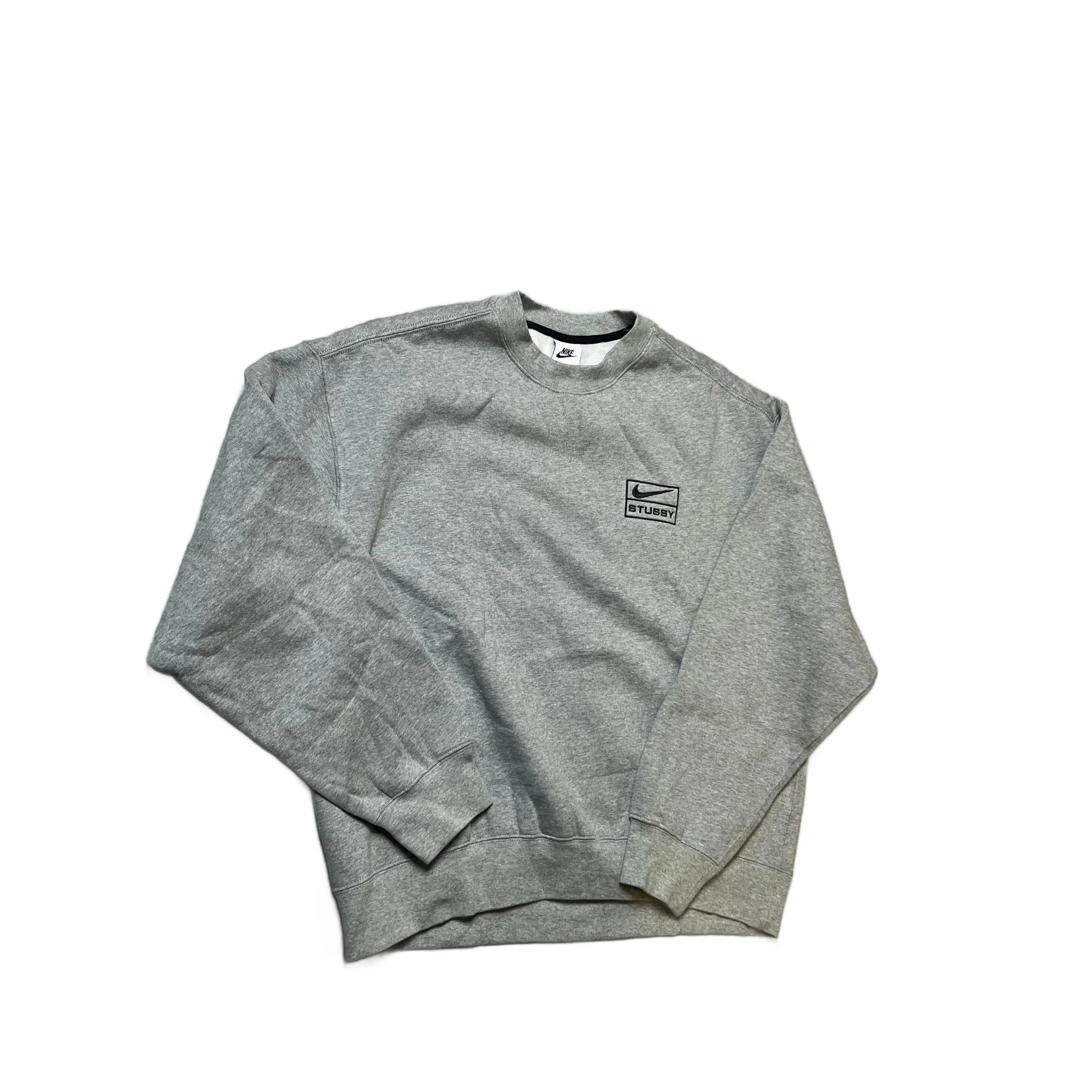 Grey Nike x Stussy Sweatshirt - M