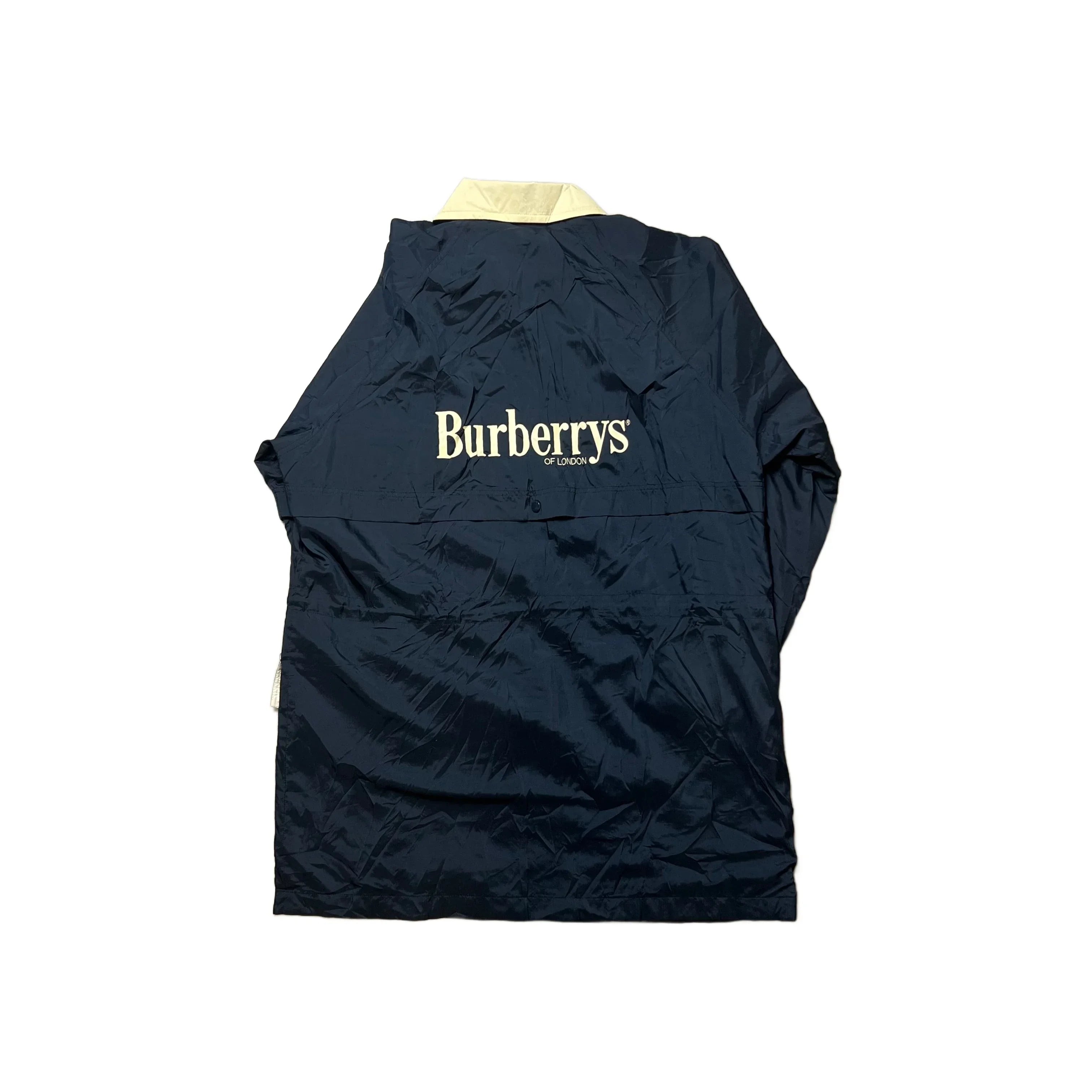 Vintage Navy Blue Burberry Jacket - M