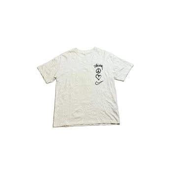 White Nike x Stussy Tee - M