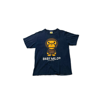 Navy Blue A Bathing Ape (BAPE) Tee - M