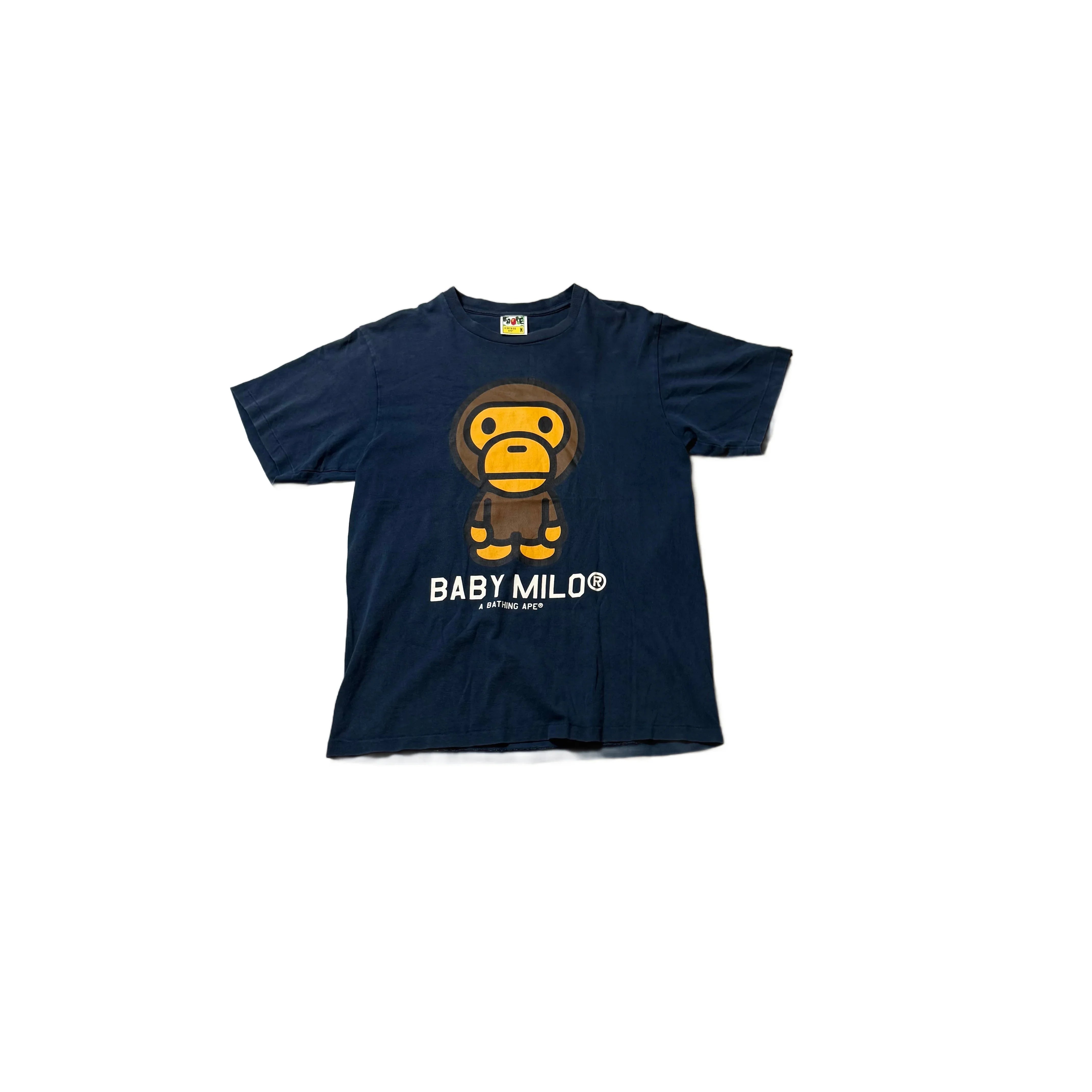 Navy Blue A Bathing Ape (BAPE) Tee - M