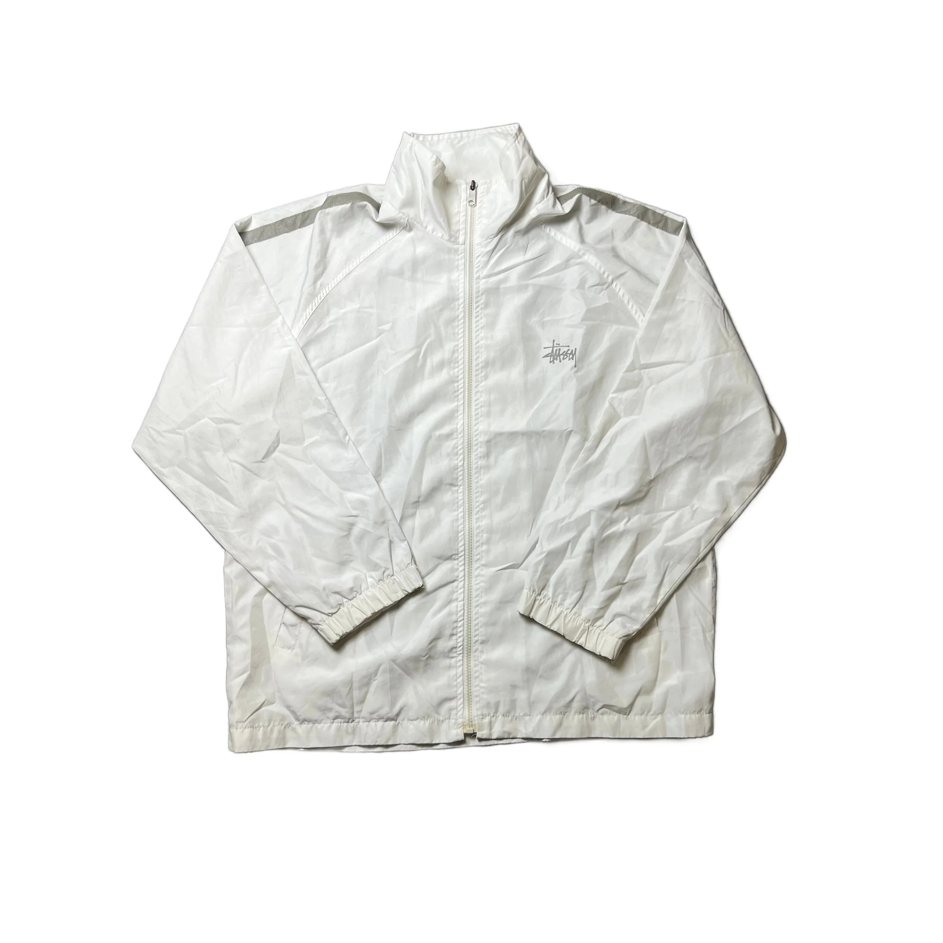White Stussy Jacket - L