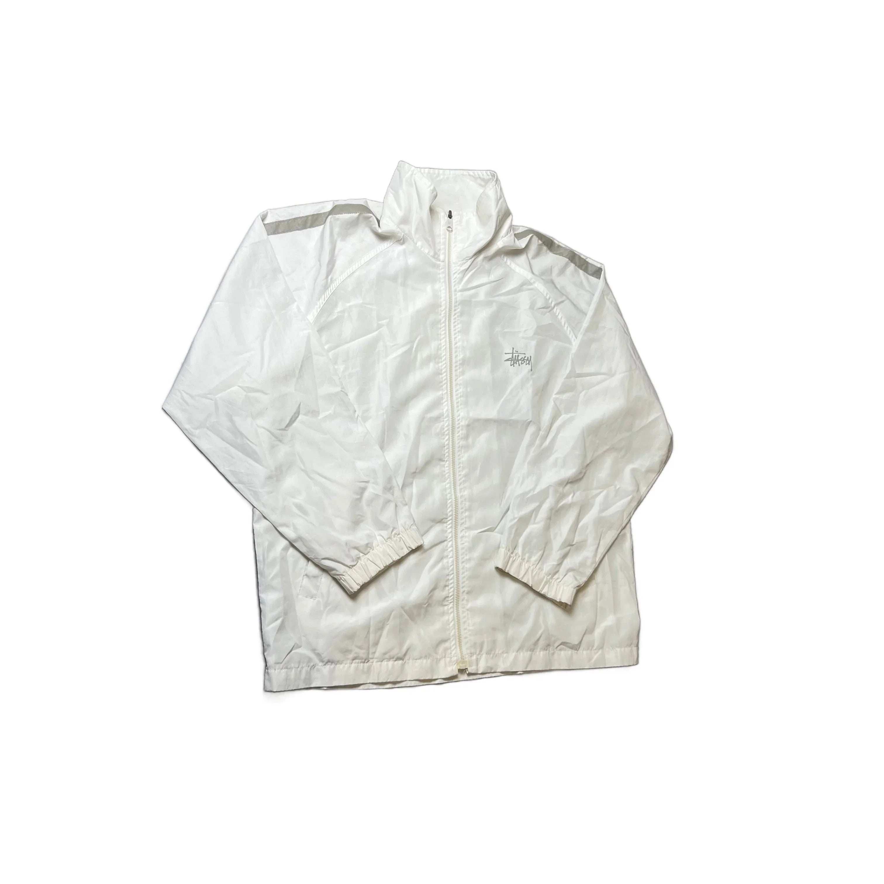 White Stussy Jacket - L