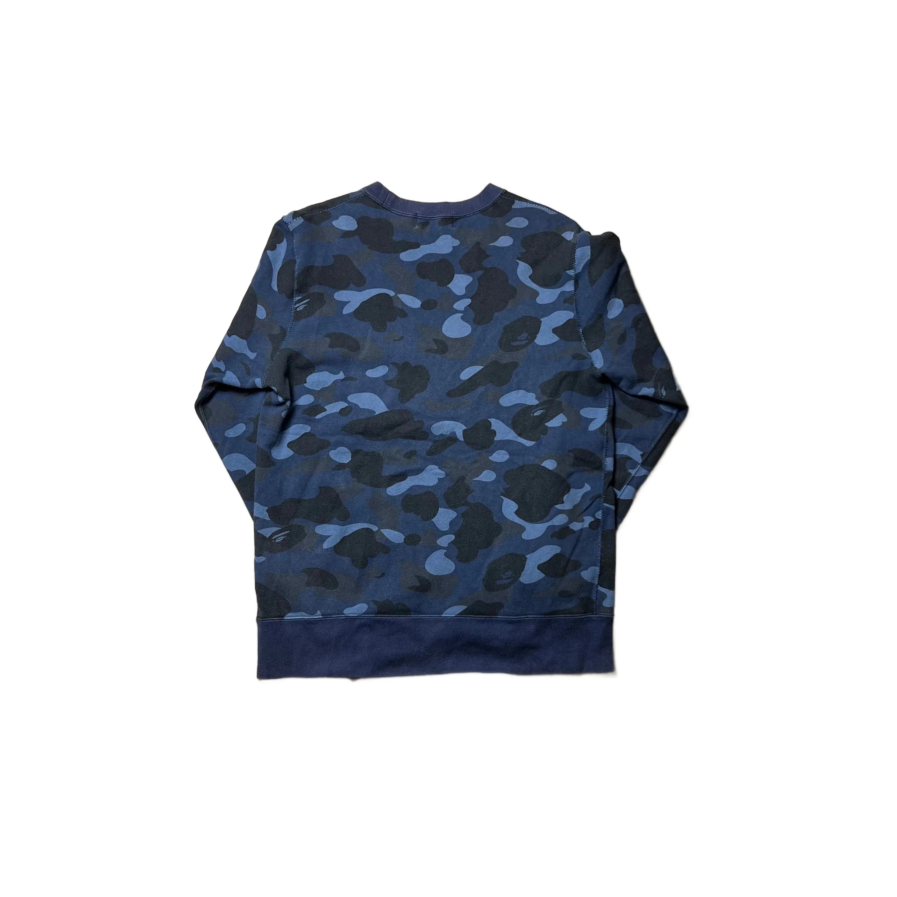 Blue A Bathing Ape (BAPE) Sweatshirt - L