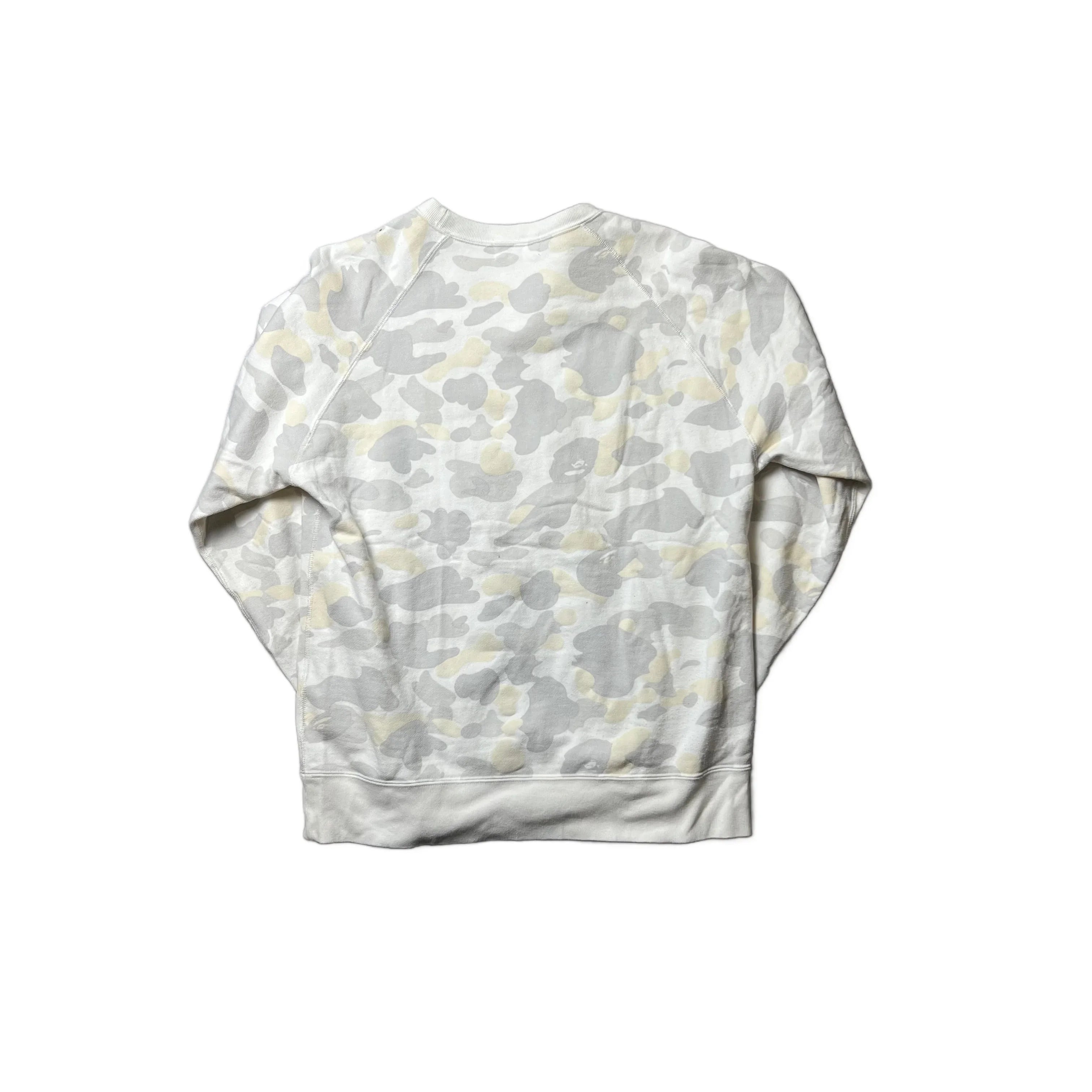 White A Bathing Ape (BAPE) Sweatshirt - L