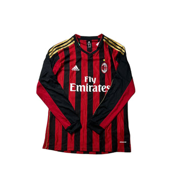 2013 - 14 AC Milan Long Sleeve 'Kaka' Shirt - L