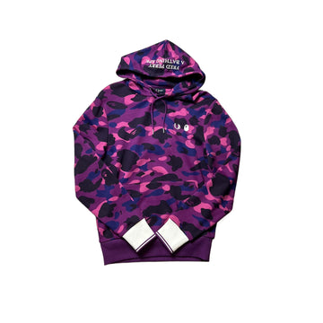 BNWT Purple A Bathing Ape (BAPE) x Fred Perry Hoodie - S