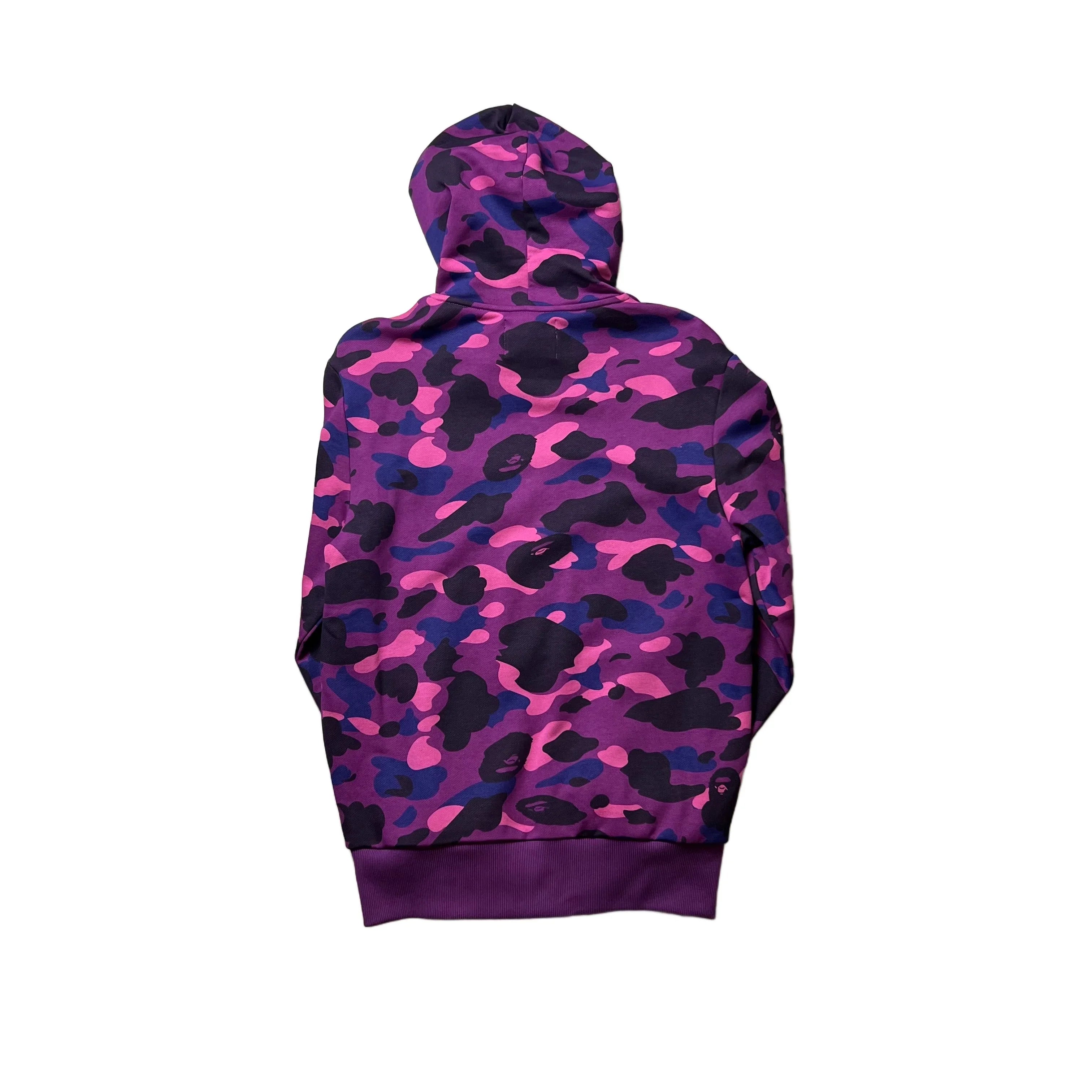 BNWT Purple A Bathing Ape (BAPE) x Fred Perry Hoodie - S