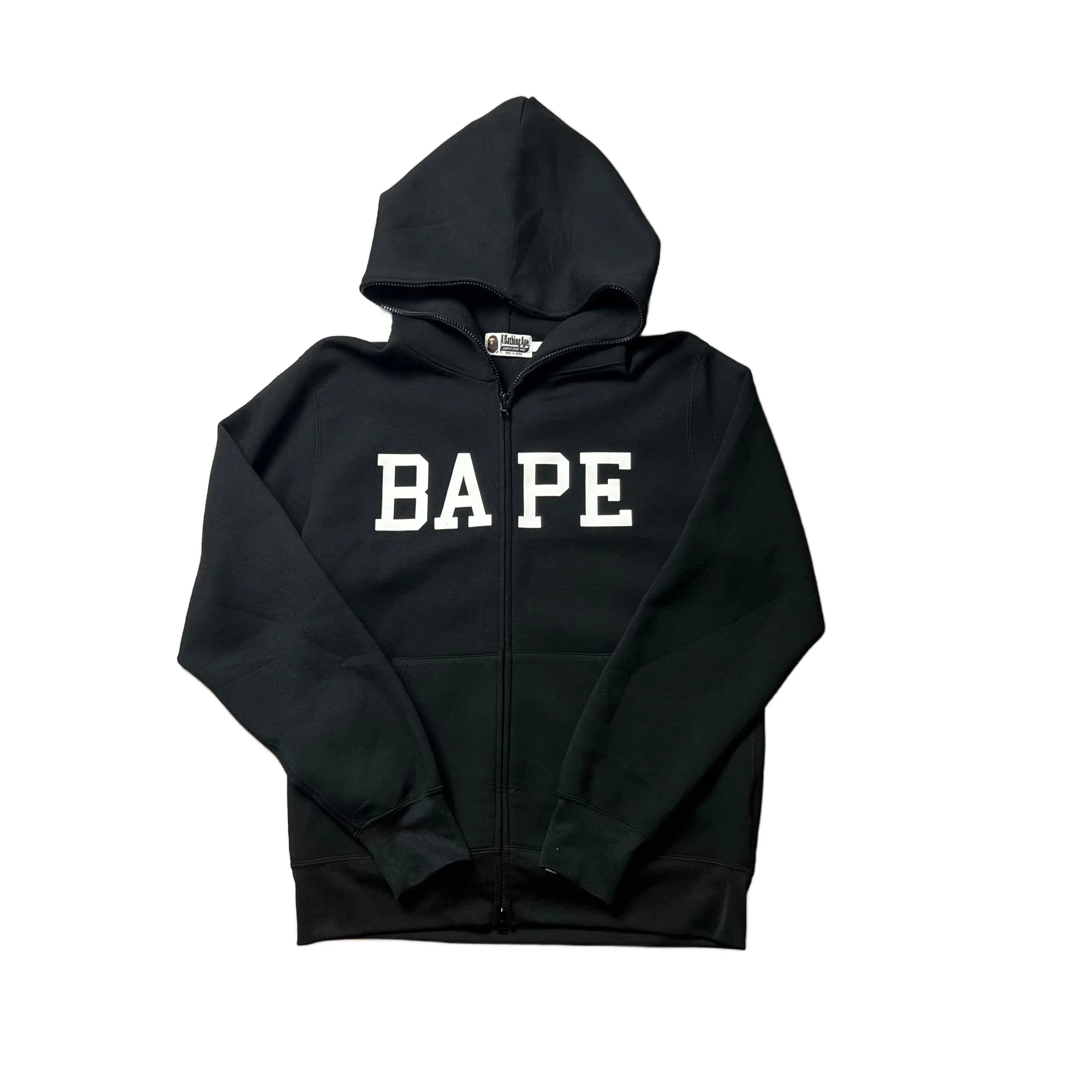 Black A Bathing Ape (BAPE) Hoodie - L