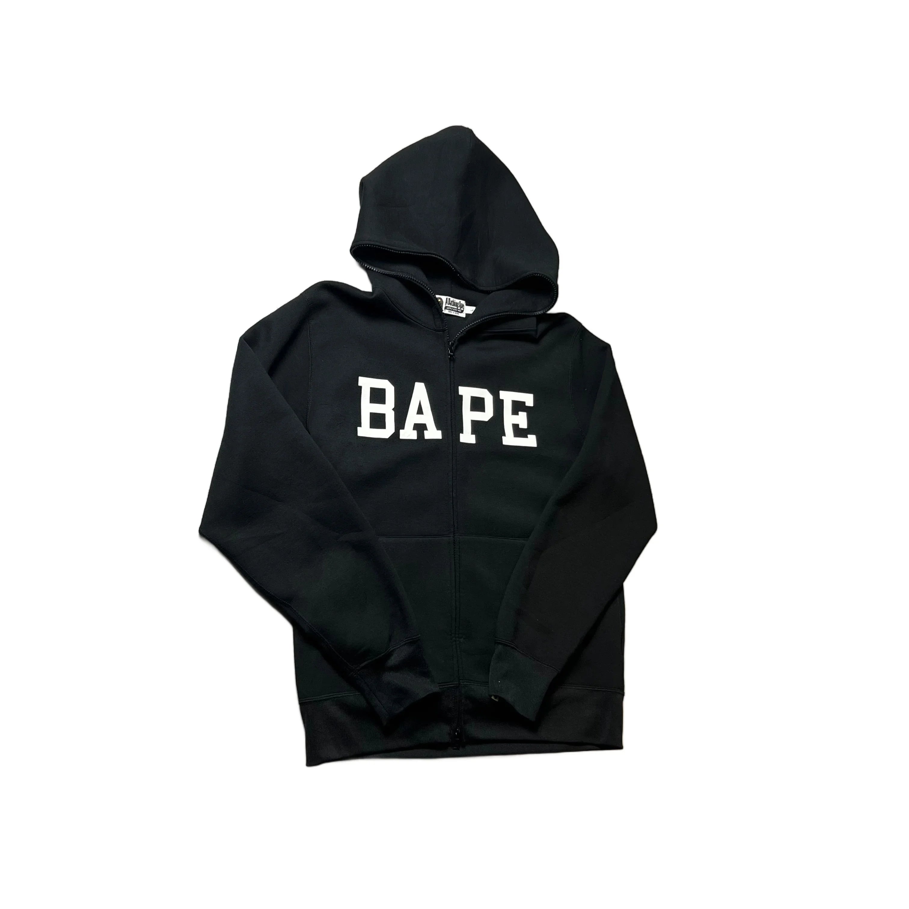 Black A Bathing Ape (BAPE) Hoodie - L