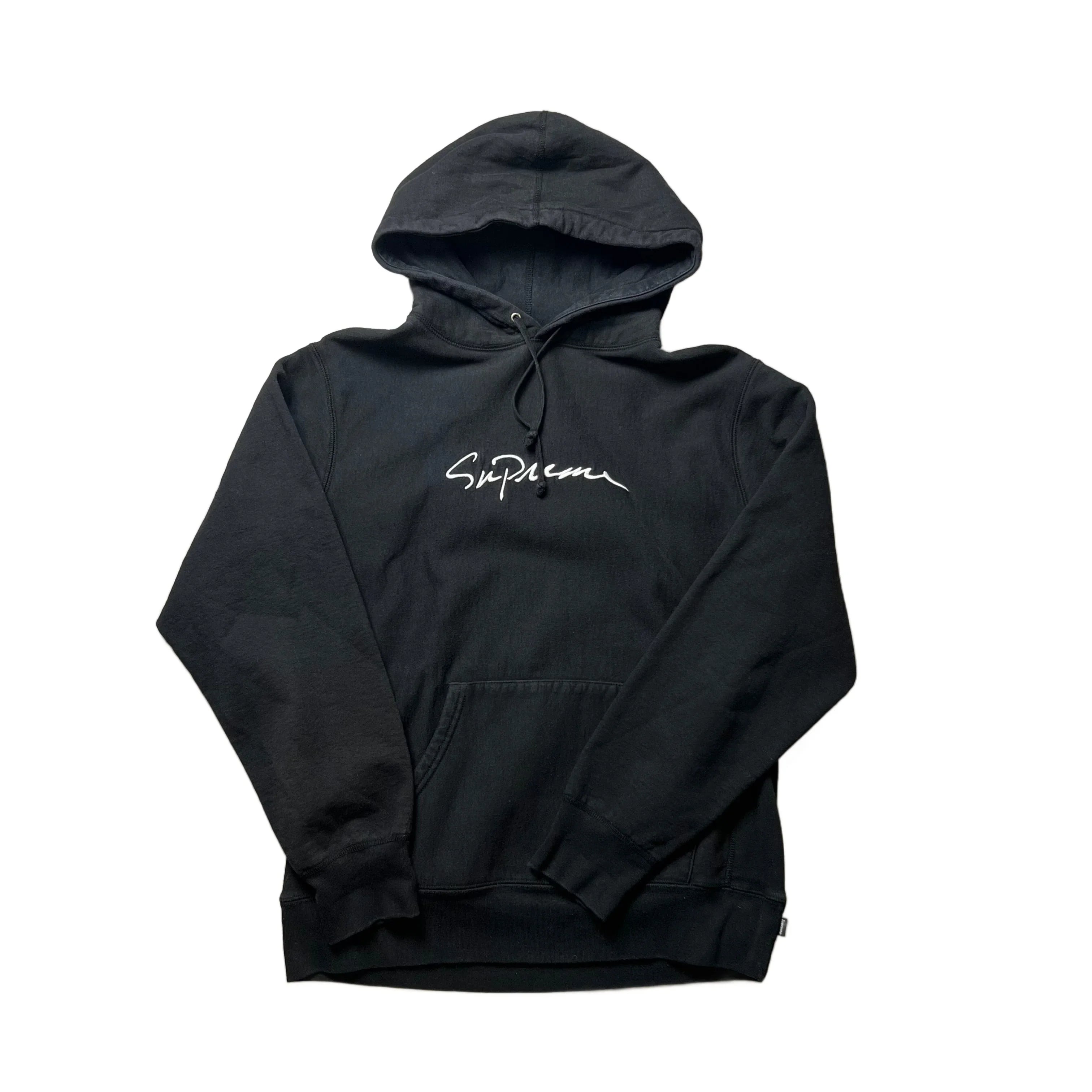 Black Supreme Hoodie - L