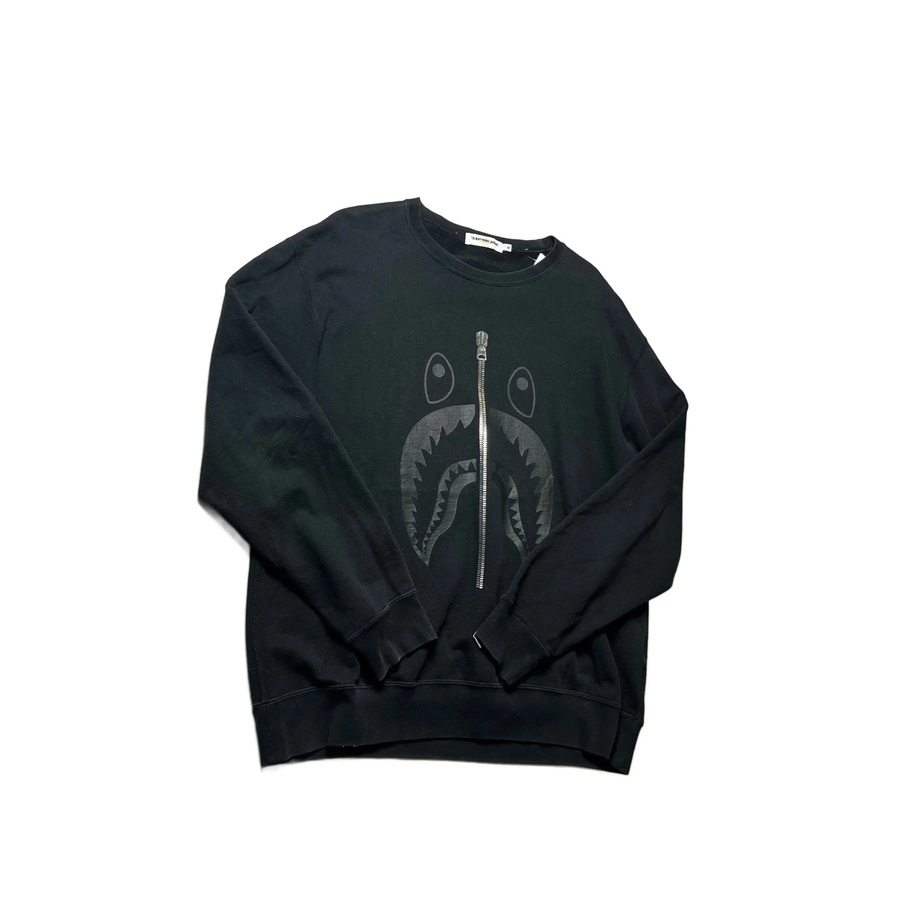 Black A Bathing Ape (BAPE) Sweatshirt - XL