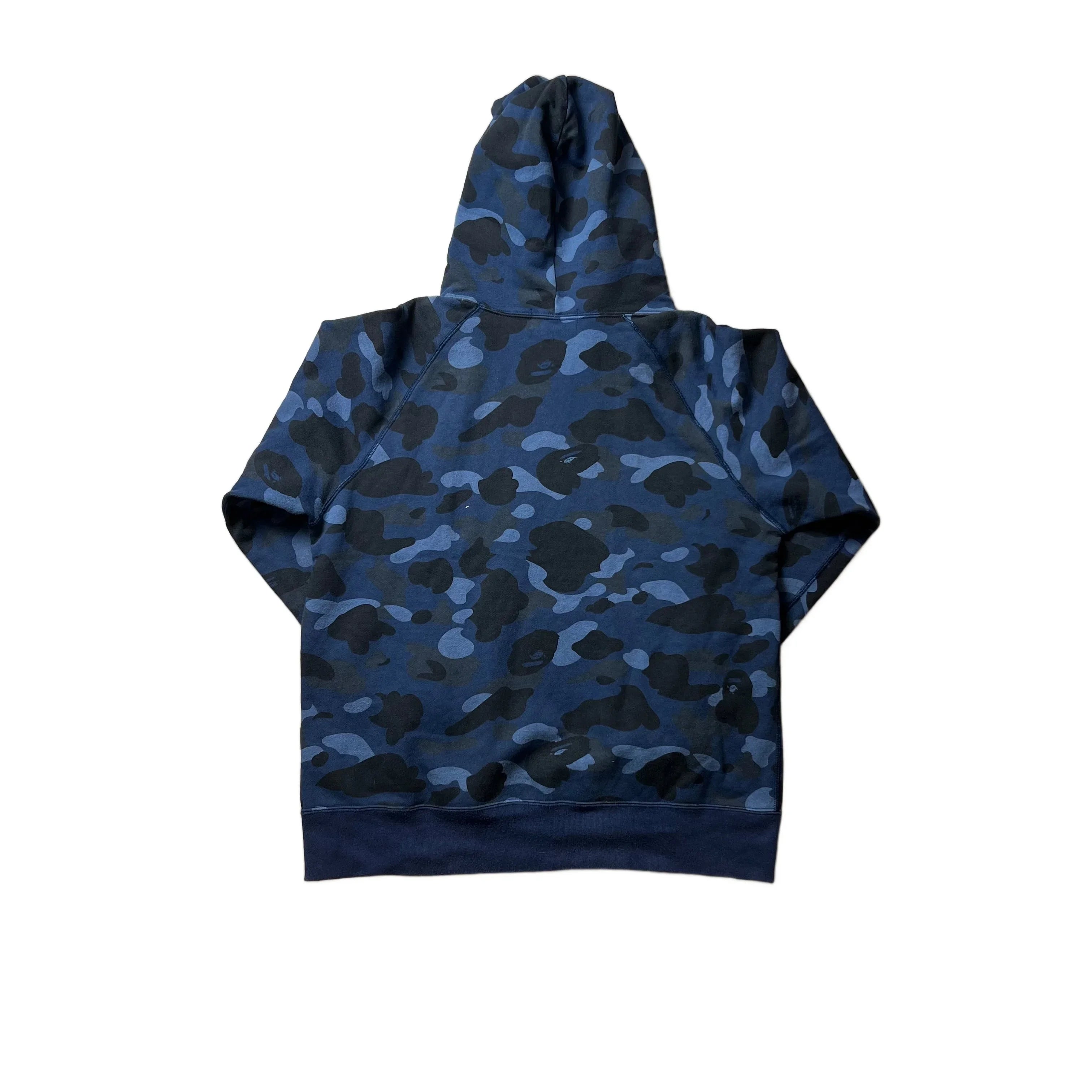 Blue A Bathing Ape (BAPE) Hoodie - L