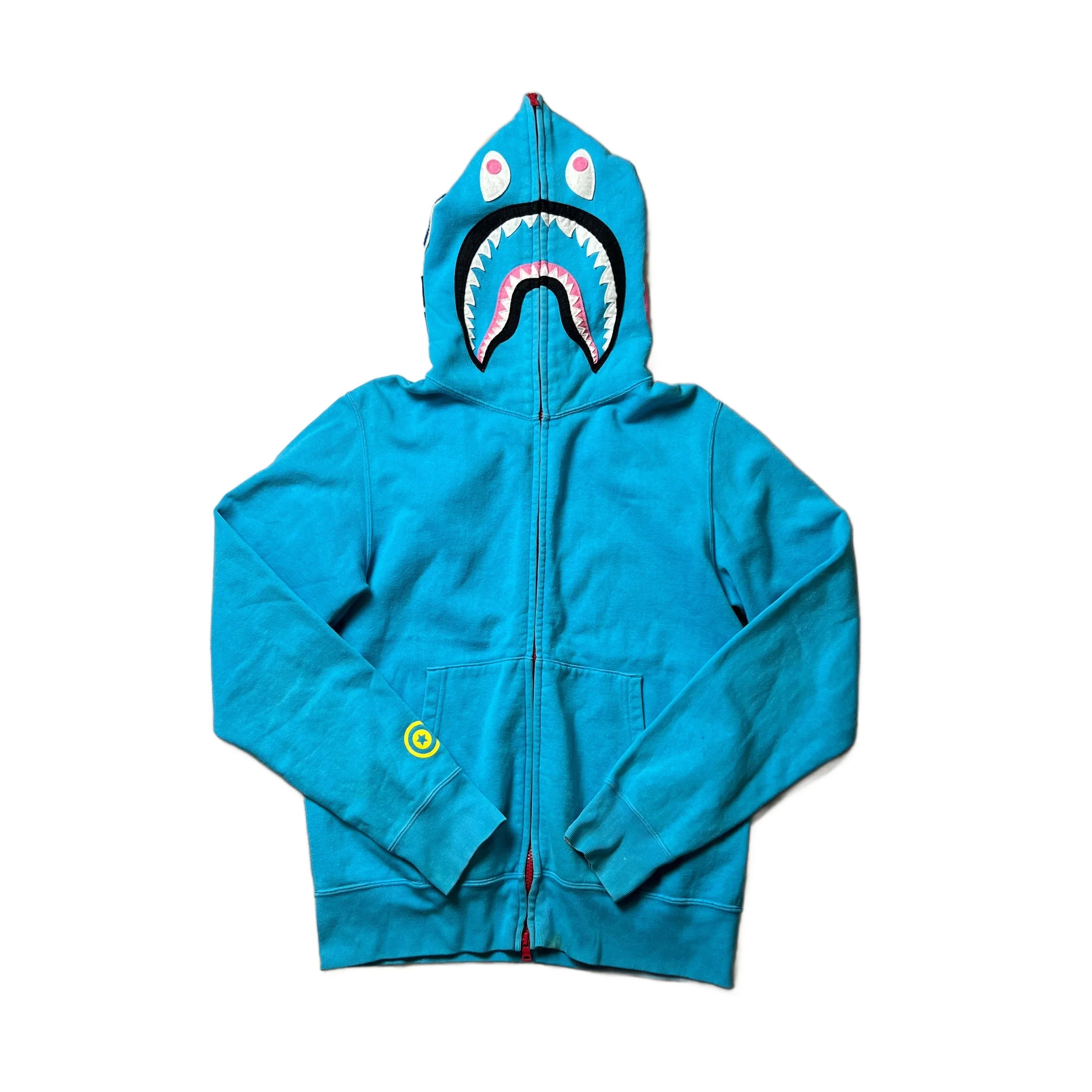 Blue A Bathing Ape (BAPE) Hoodie - M