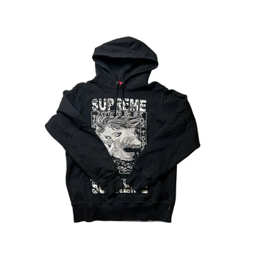 Black Supreme Hoodie - M
