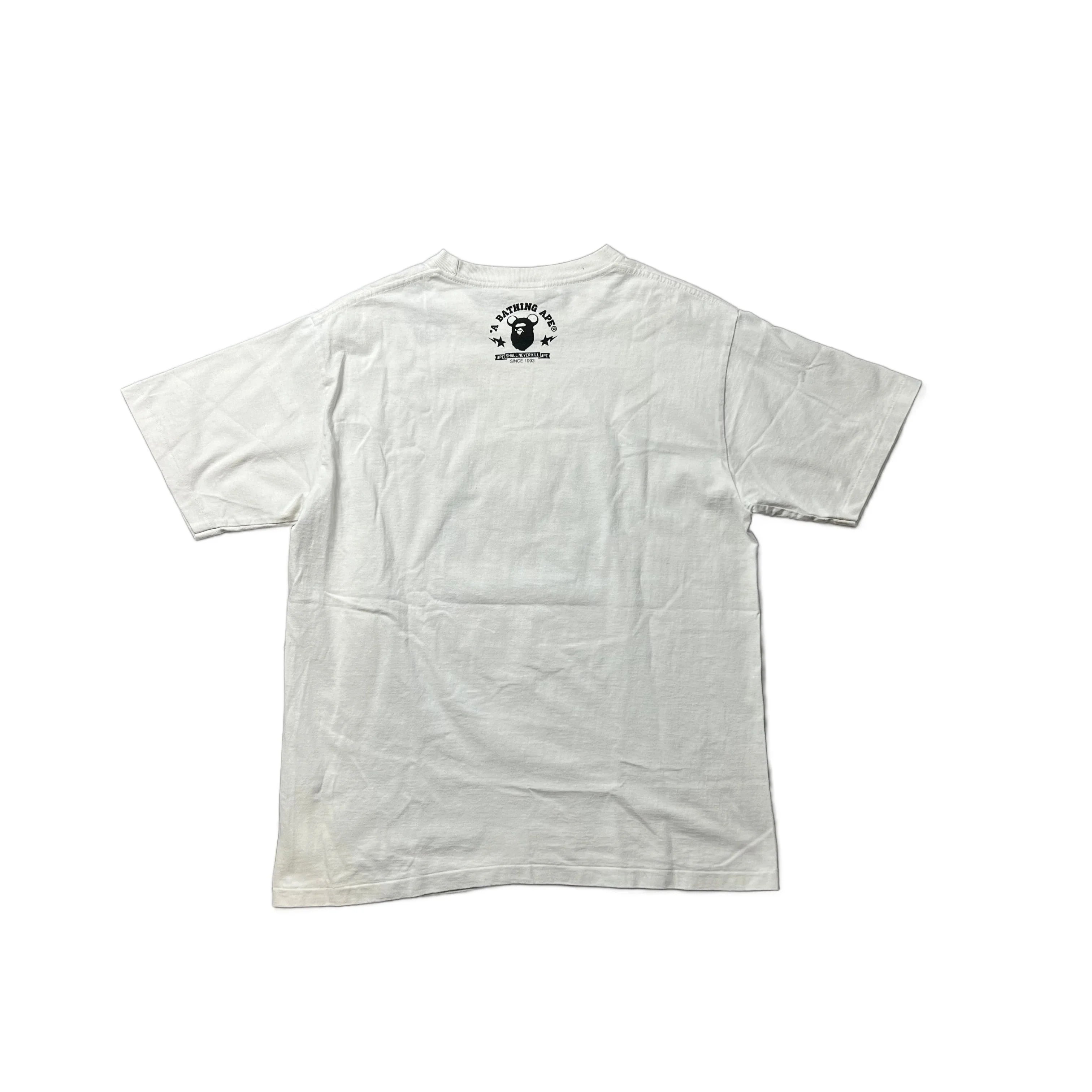 White A Bathing Ape (BAPE) Tee - L