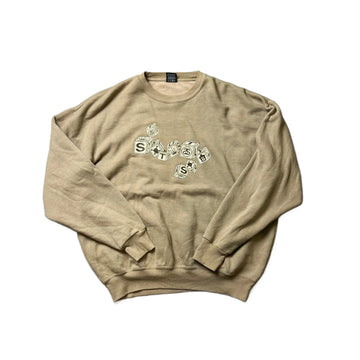 Biege Stussy Sweatshirt - L