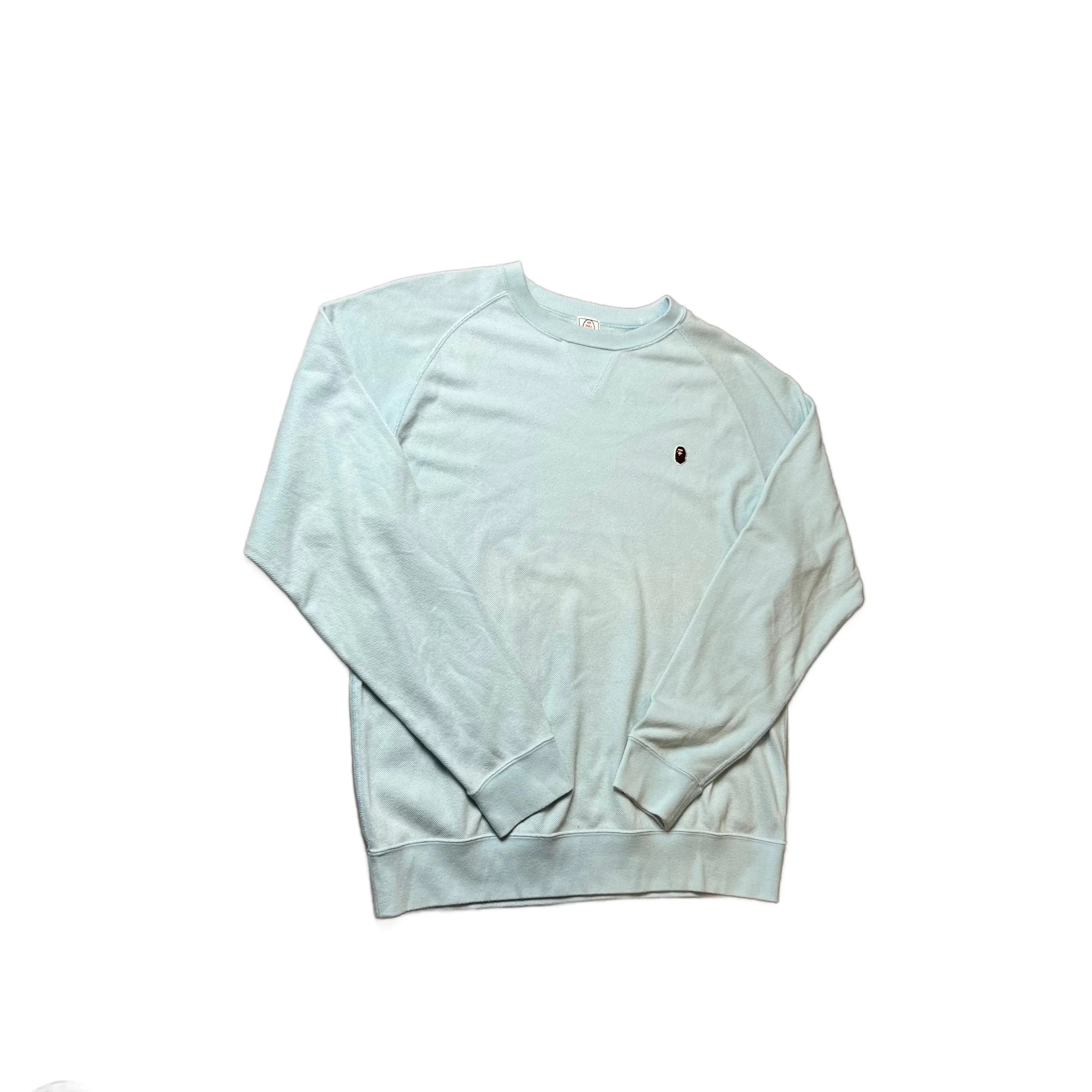 Blue A Bathing Ape (BAPE) Sweatshirt - L