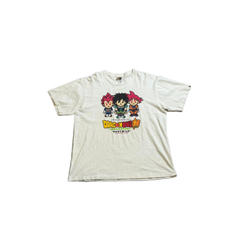 White A Bathing Ape (BAPE) x Dragonball Z Tee - XXL