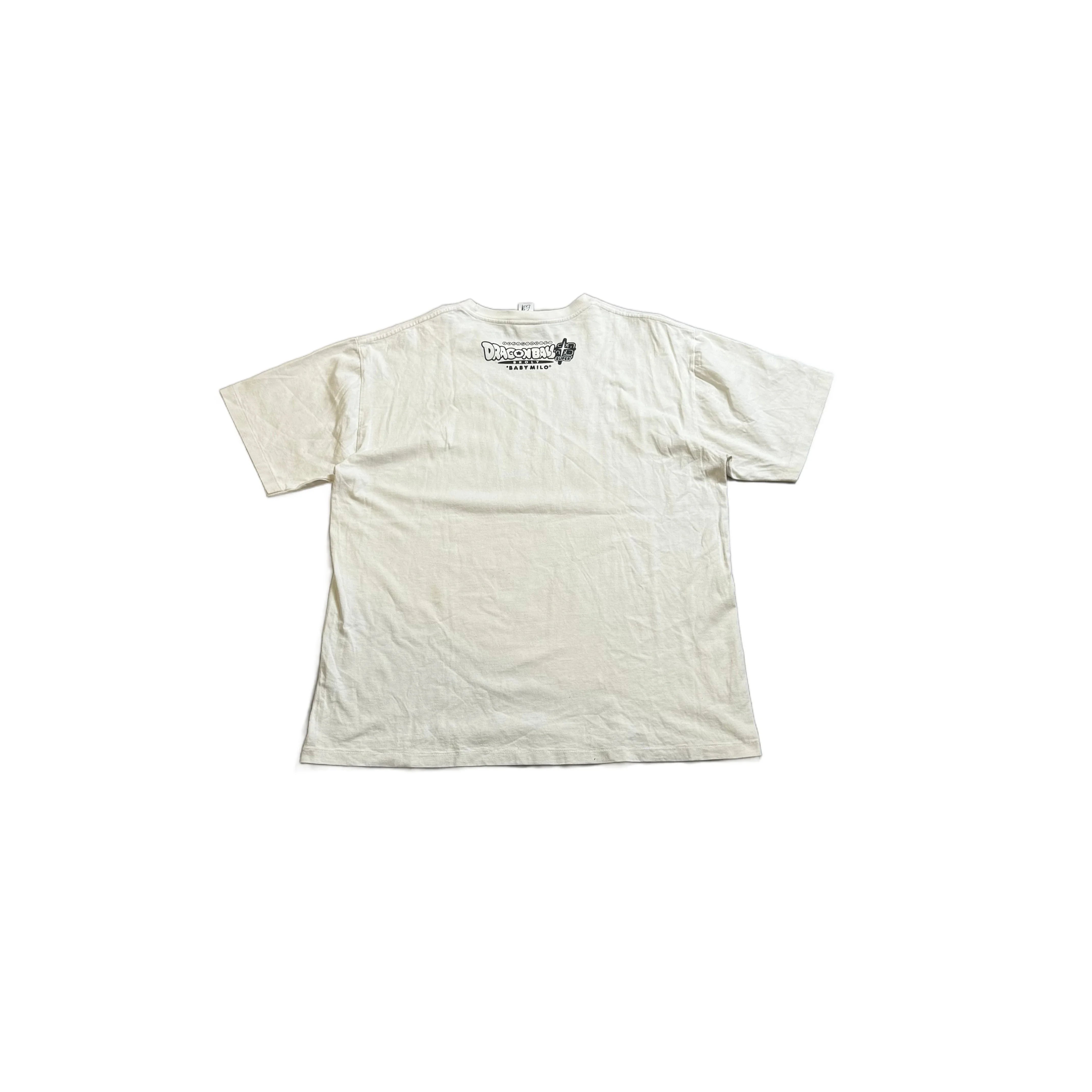 White A Bathing Ape (BAPE) x Dragonball Z Tee - XXL