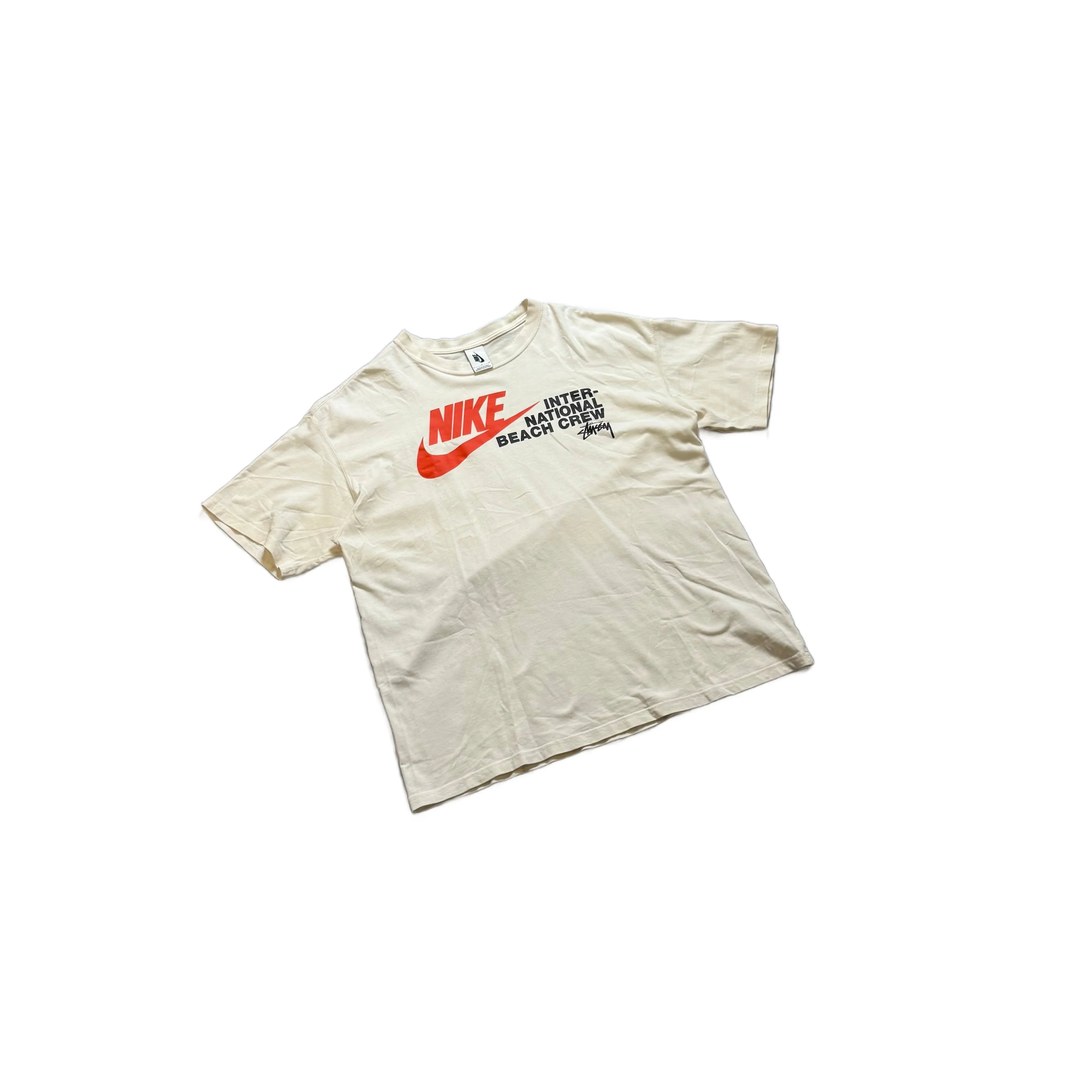White Stussy x Nike Tee - L