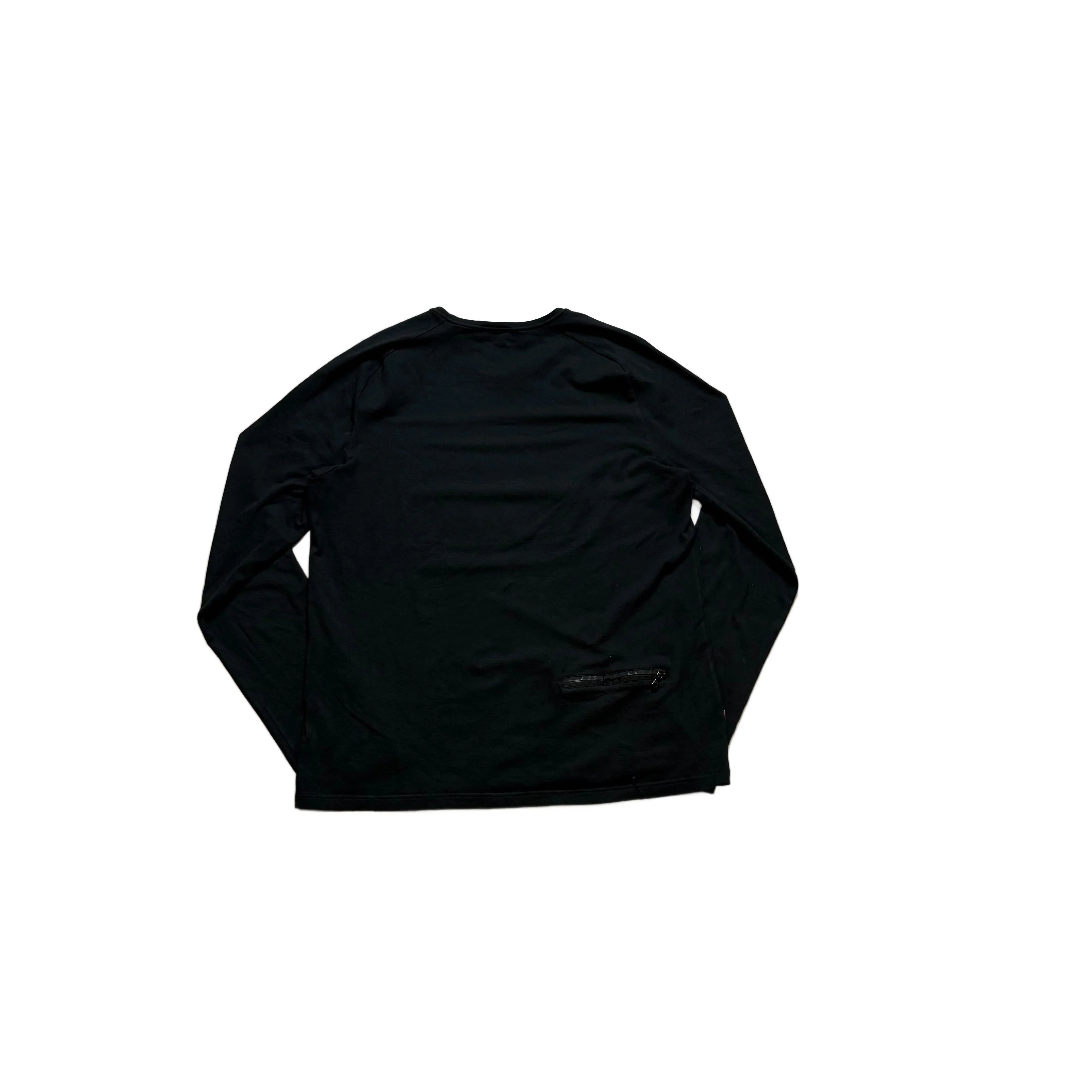 Vintage Black Prada Long Sleeve Tee - L
