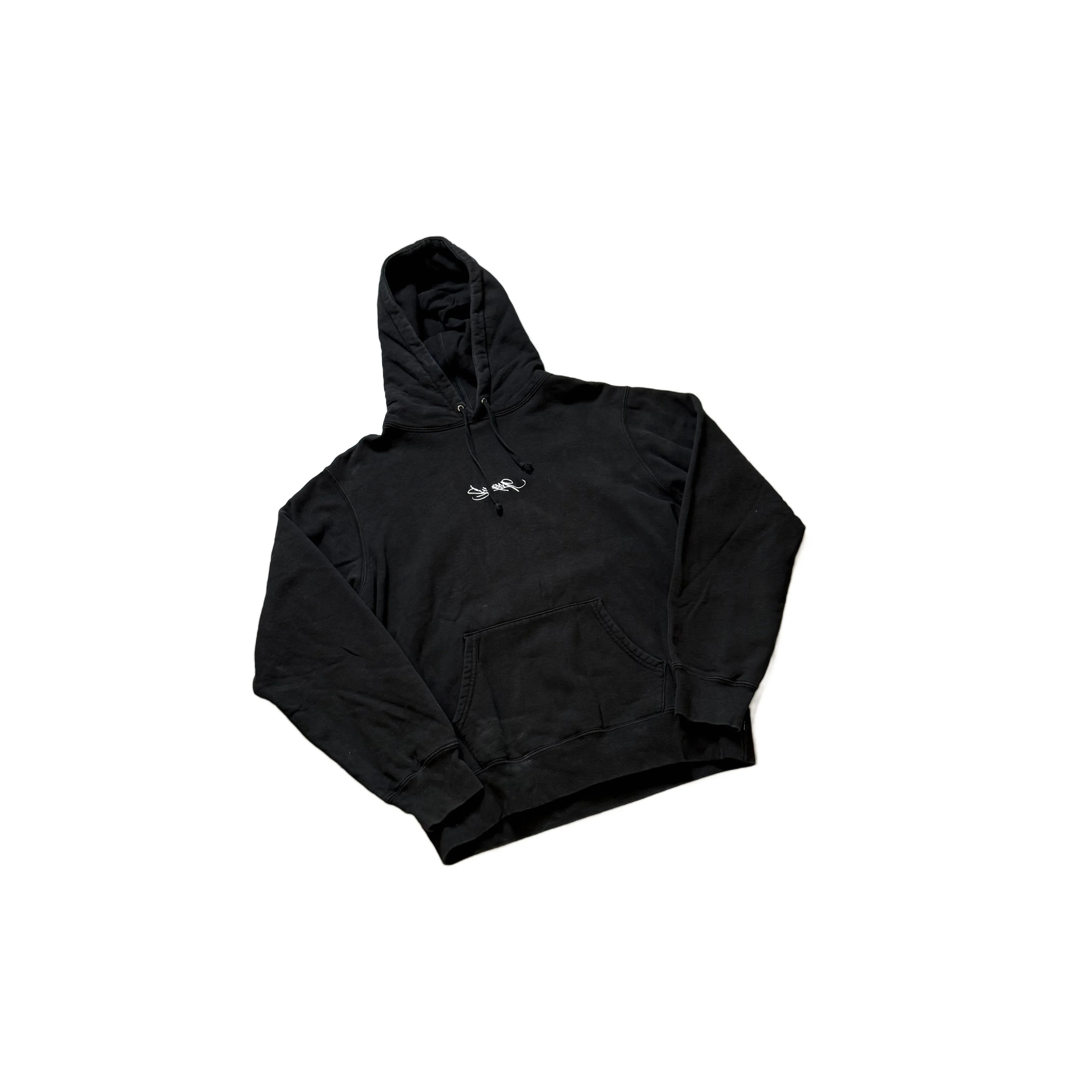 Black Supreme Hoodie - L