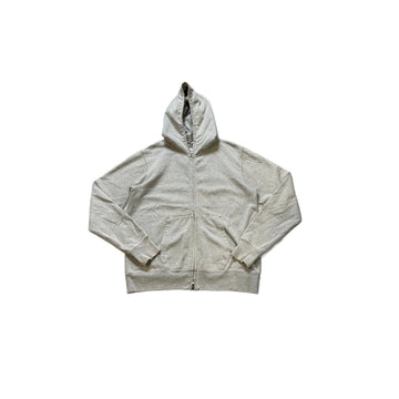 Grey A Bathing Ape (BAPE) Zip Up Hoodie - M