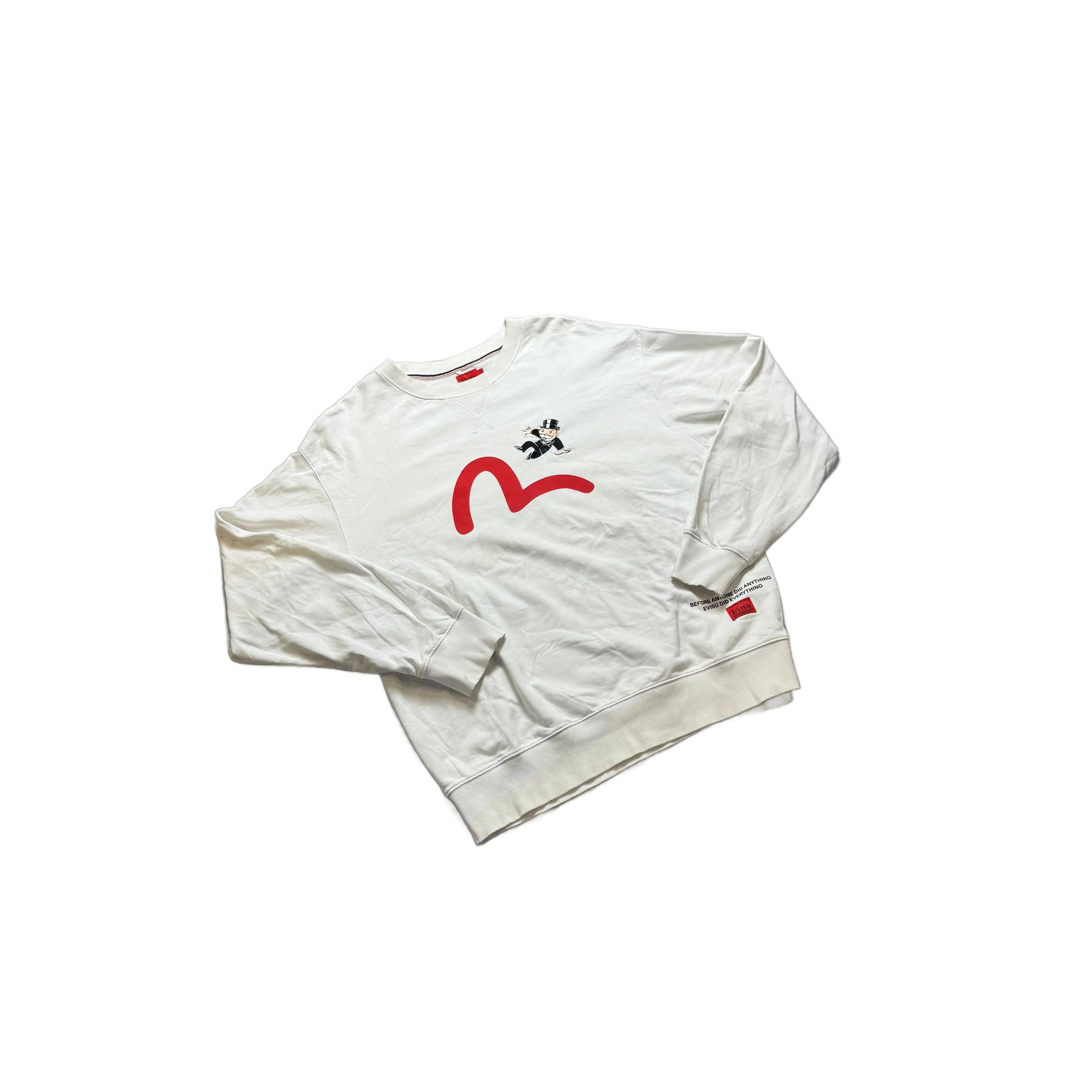 White Evisu x McDonalds Sweatshirt - XXL