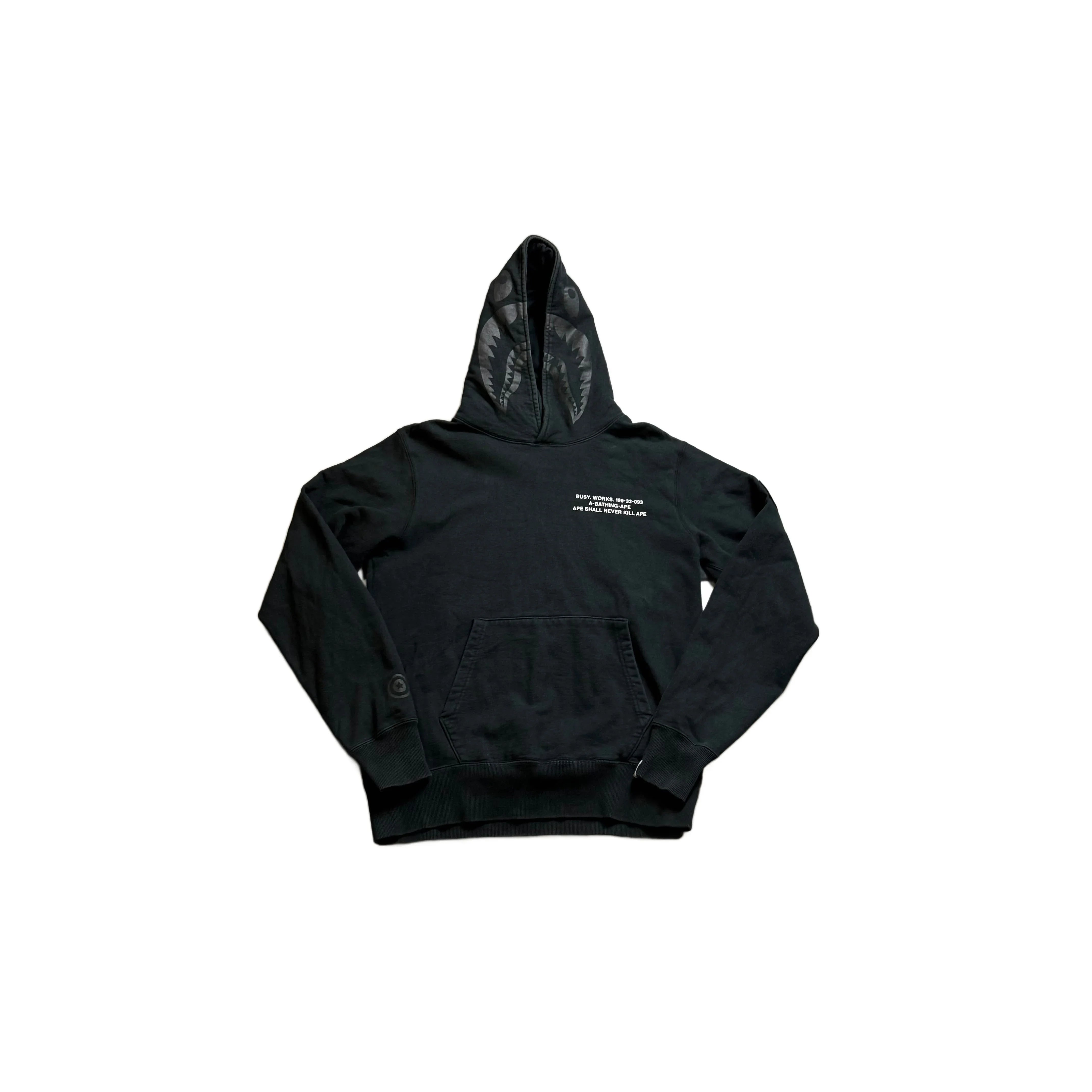 Black A Bathing Ape (BAPE) Hoodie - M