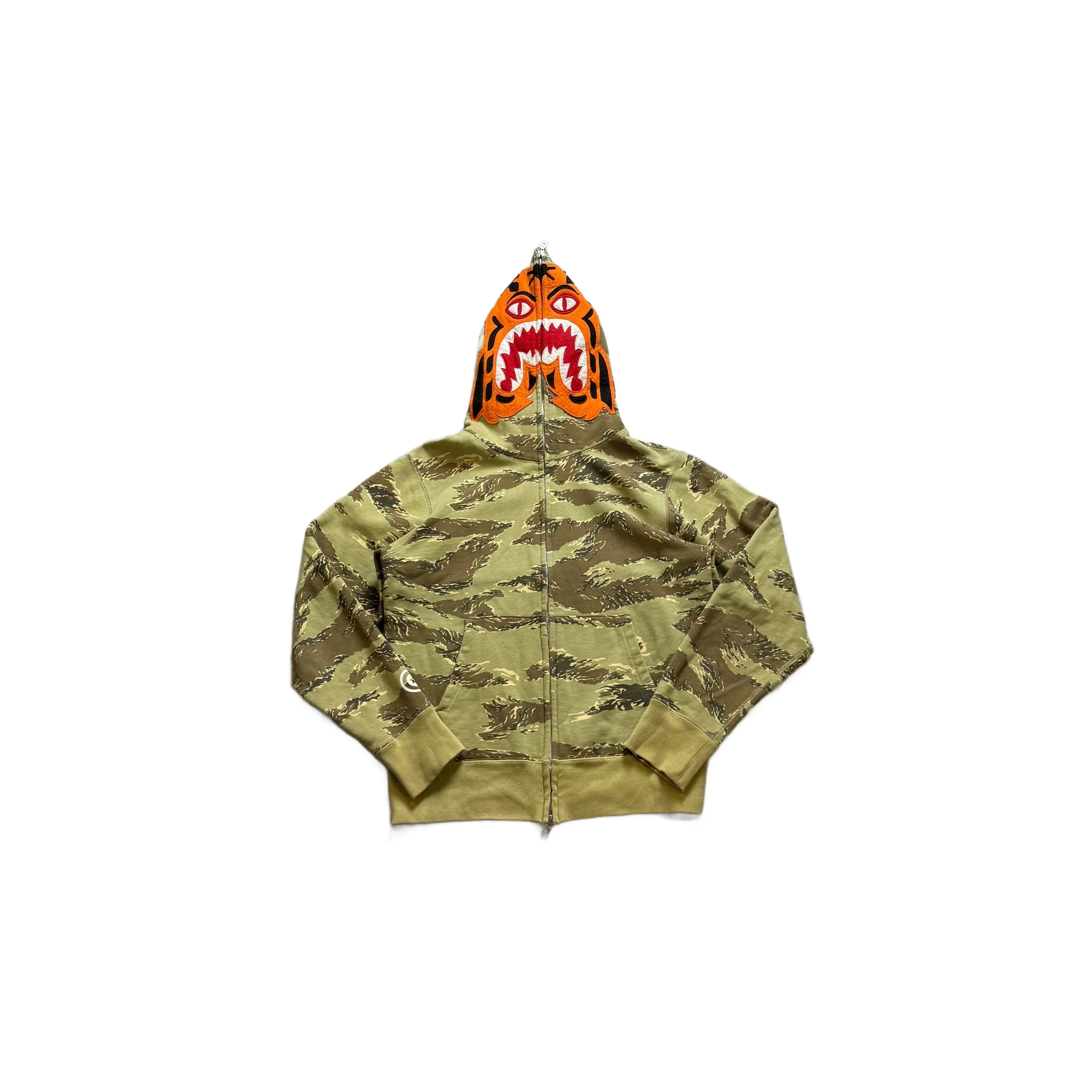 Green A Bathing Ape (BAPE) Hoodie - S