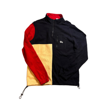 Stussy 1/4 Zip Sweatshirt - S
