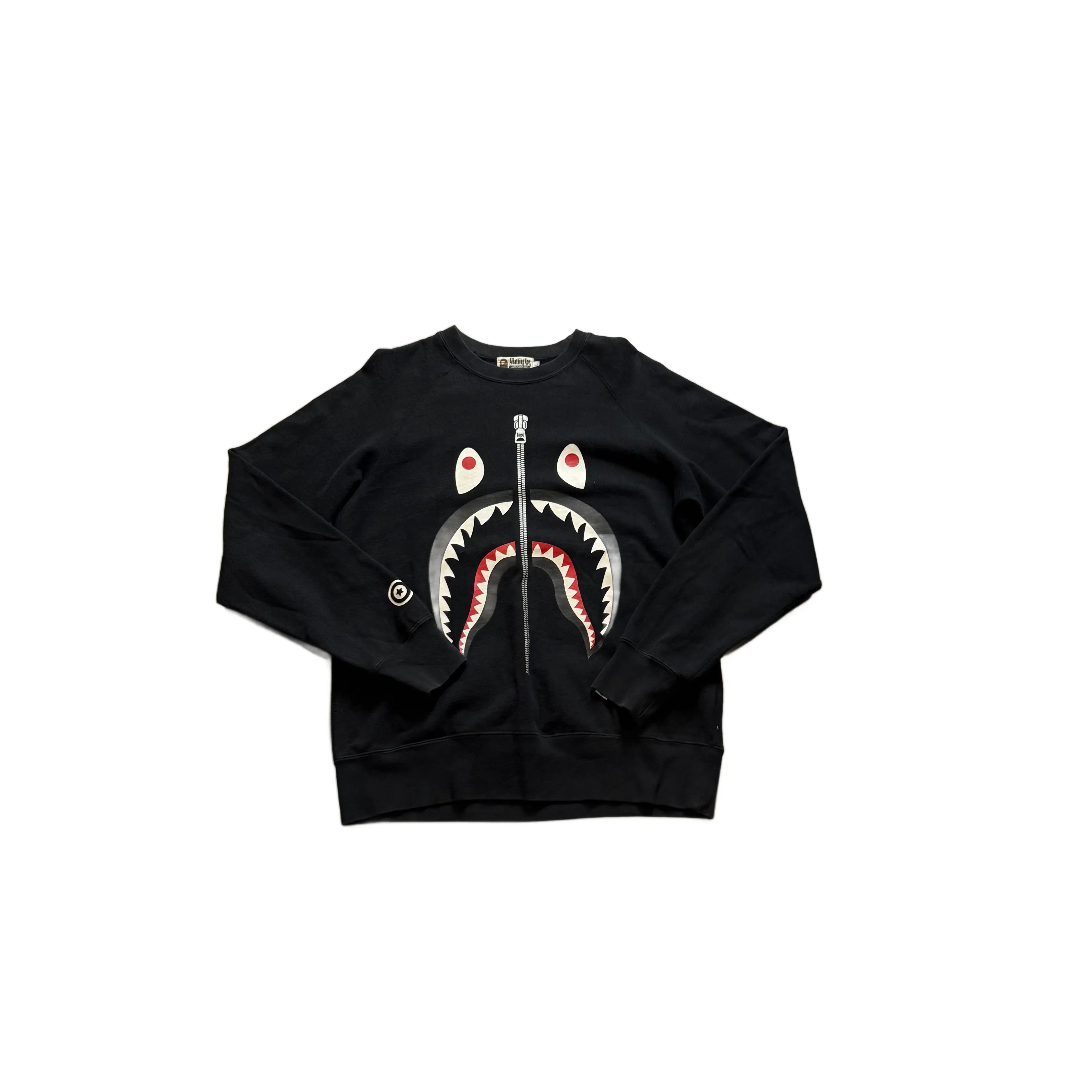 Black A Bathing Ape (BAPE) Sweatshirt - L