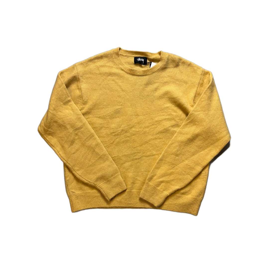 BNWT Yellow Stussy Sweatshirt - L