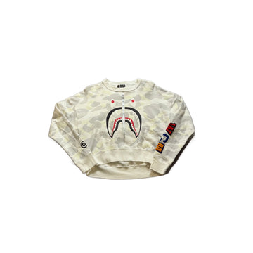 White A Bathing Ape (BAPE) Sweatshirt - S