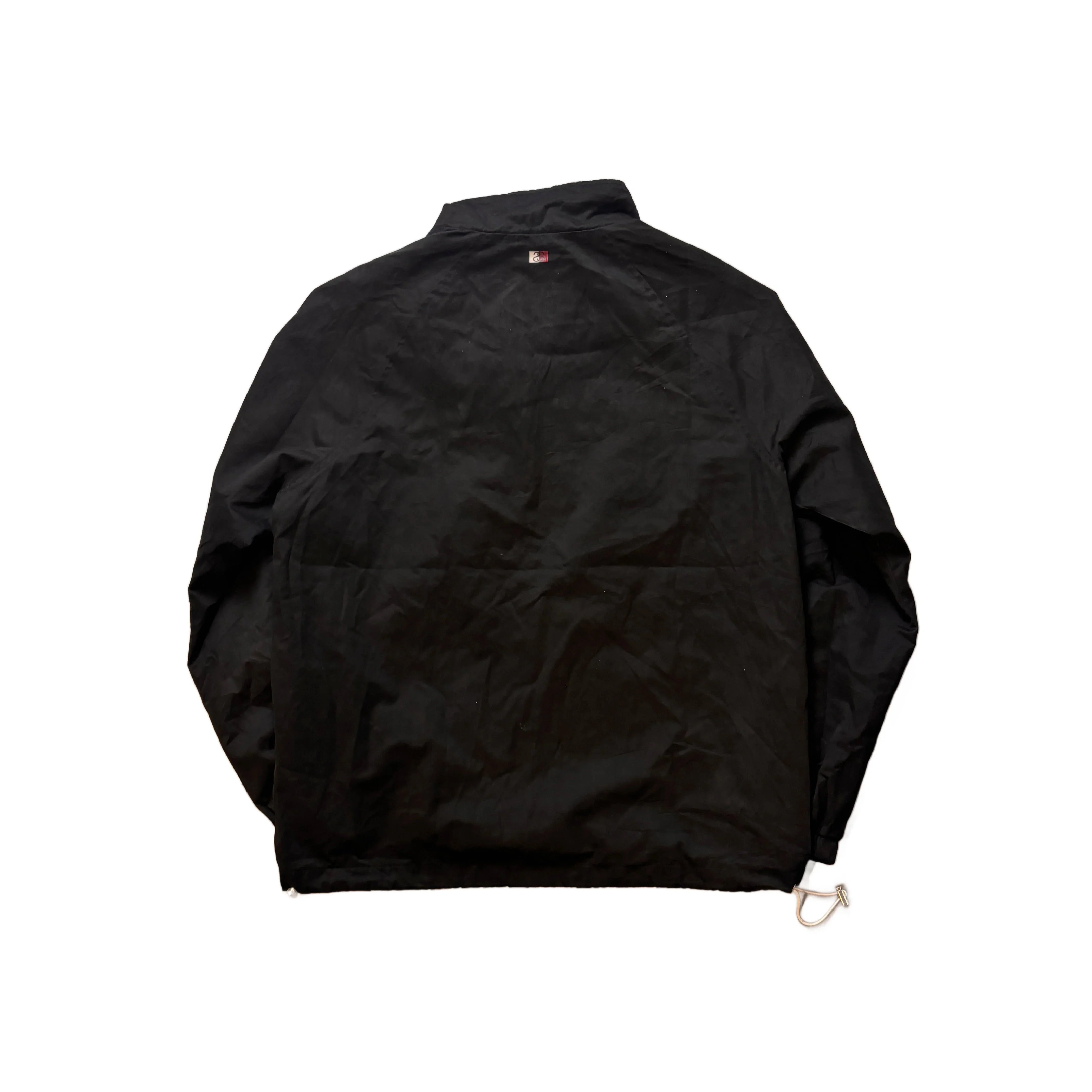 Vintage Black Stussy 1/4 Zip Jacket - M