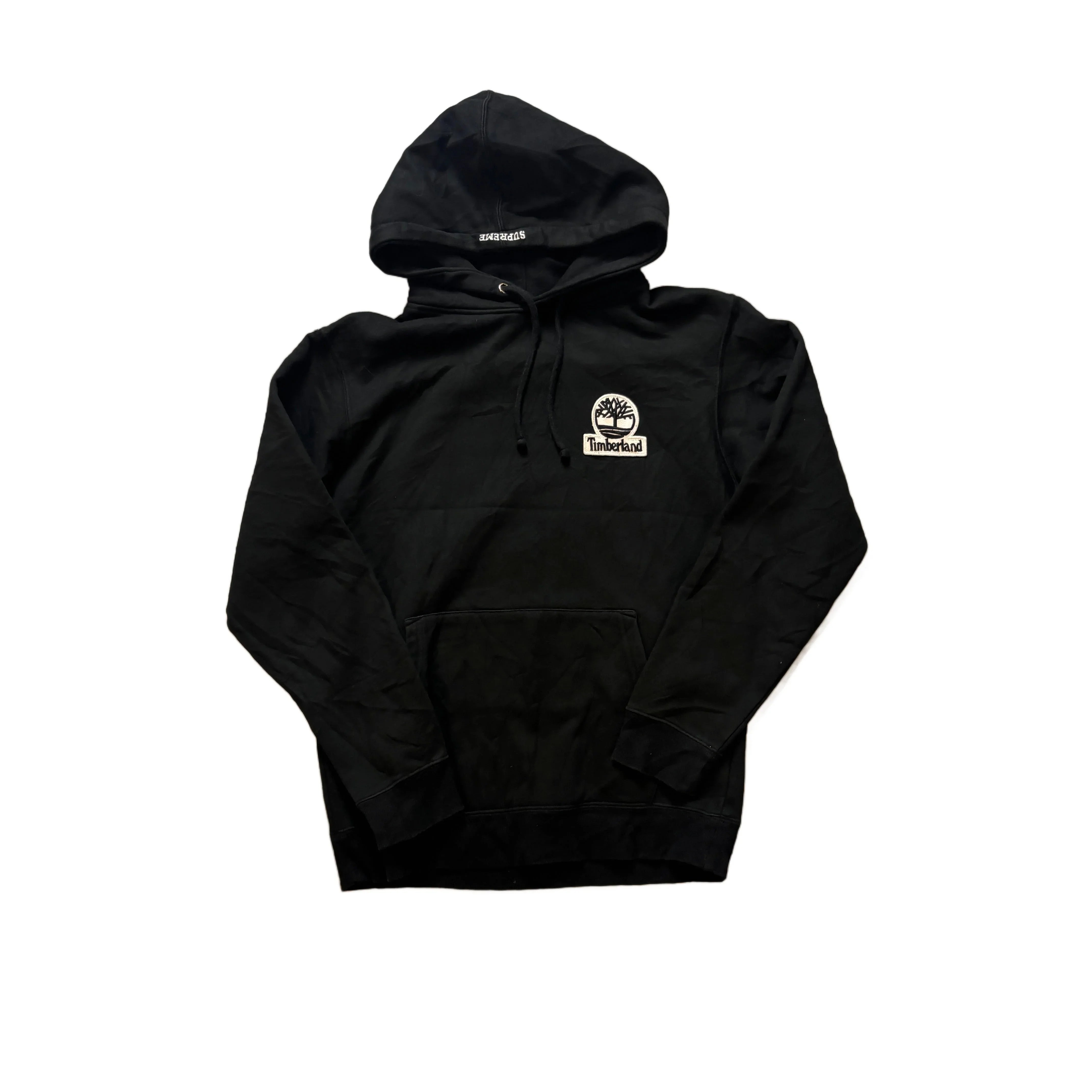 Black Supreme x Timberland Hoodie - S