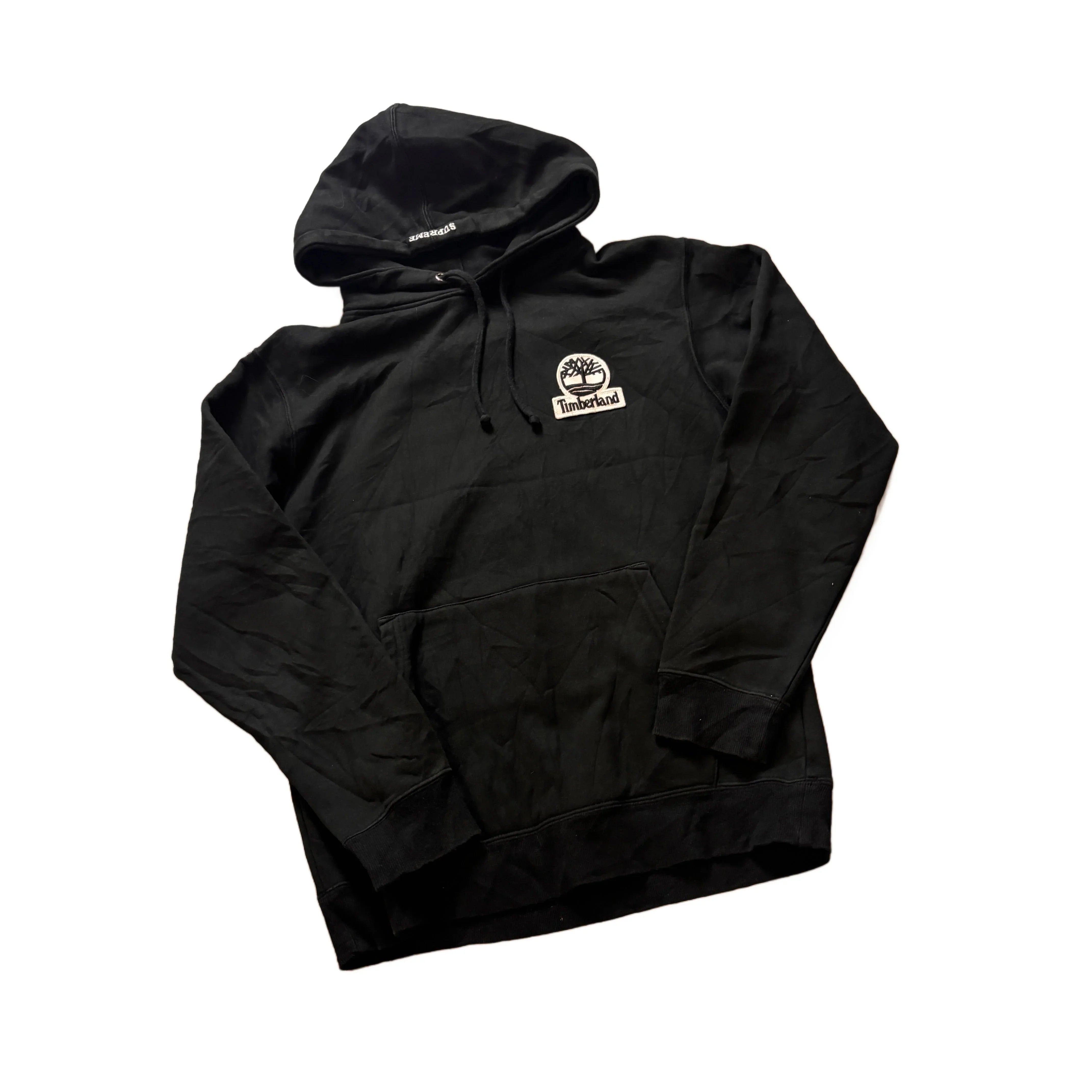 Black Supreme x Timberland Hoodie - S