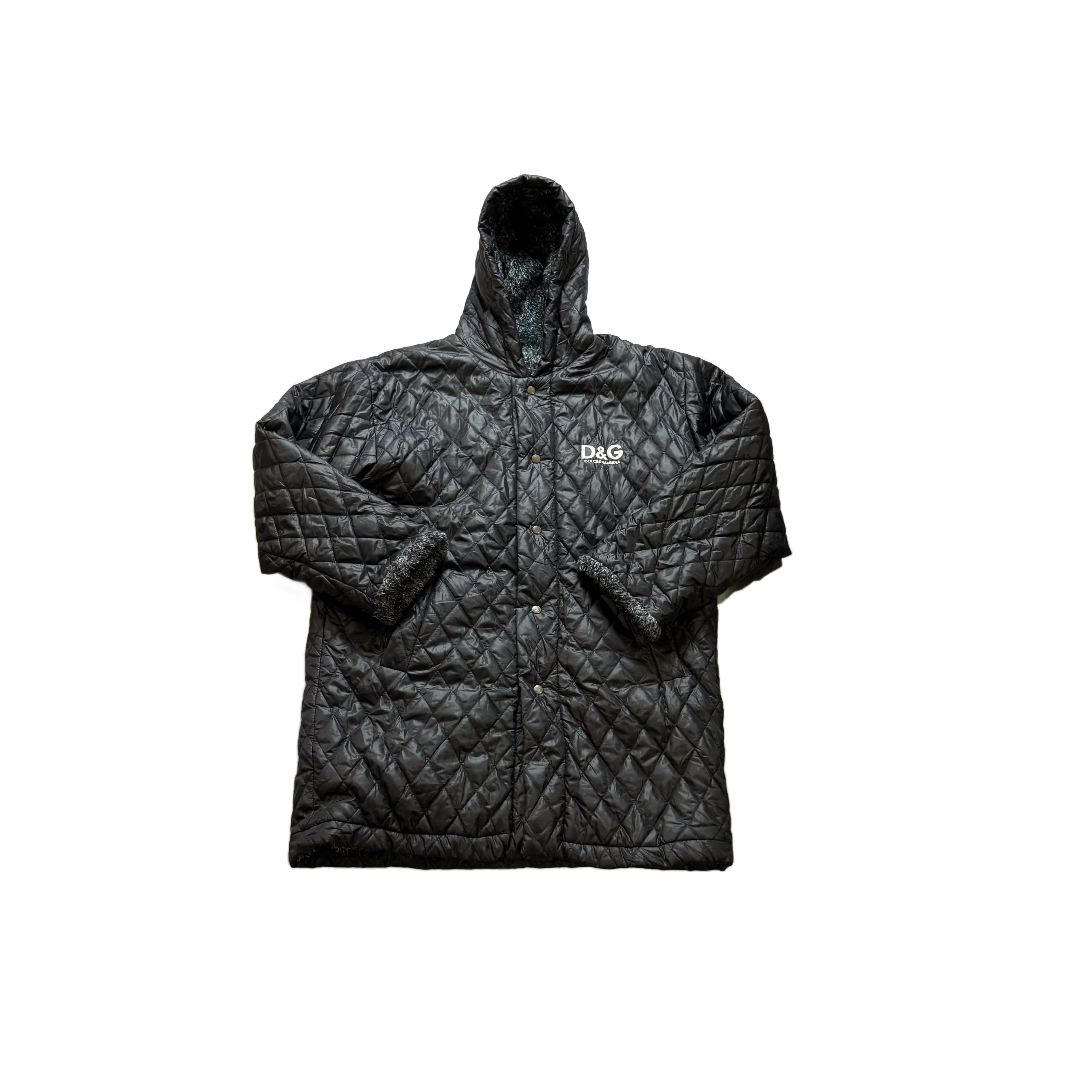 Vintage Black Dolce & Gabbana Coat - L