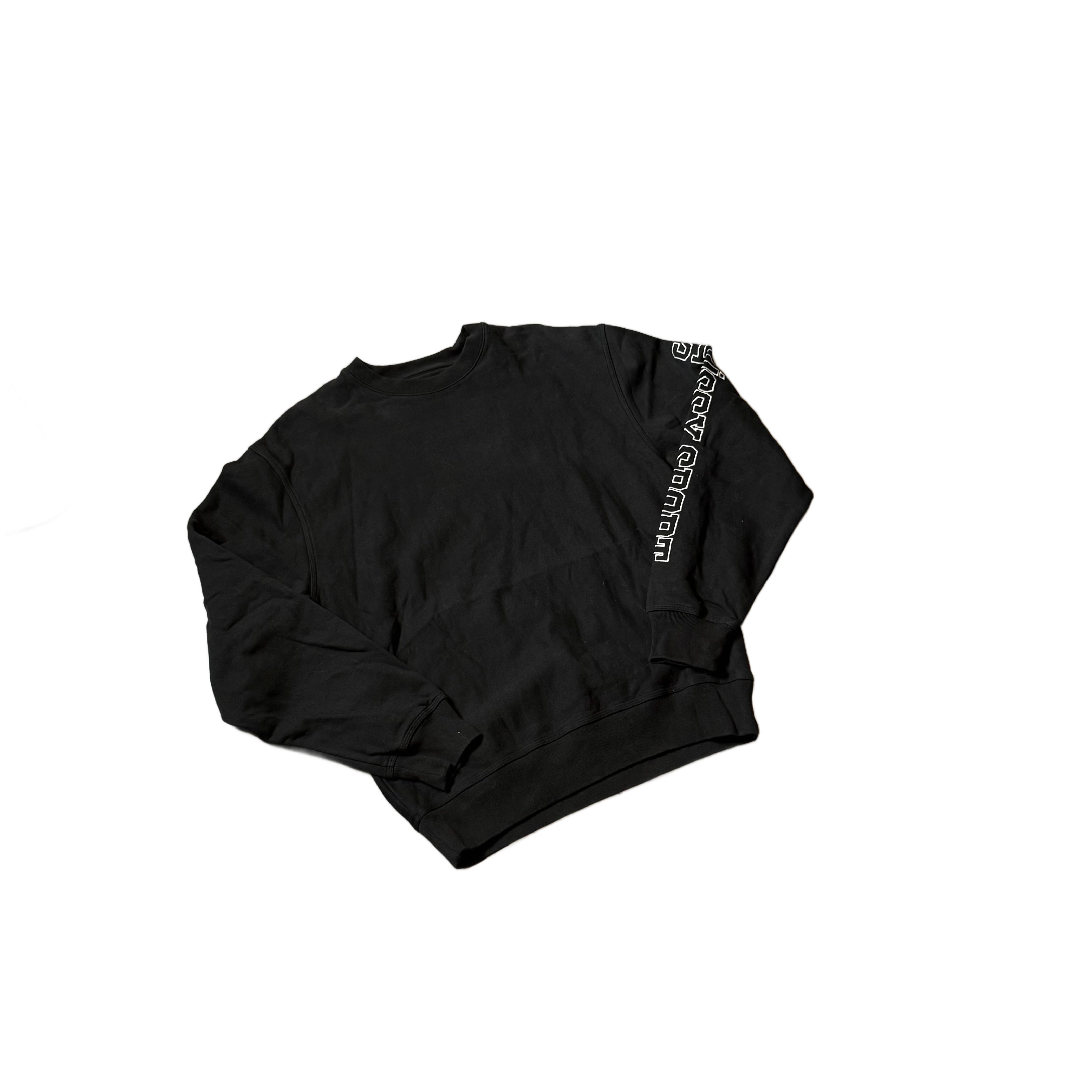 Black Stussy Sport Sweatshirt - L