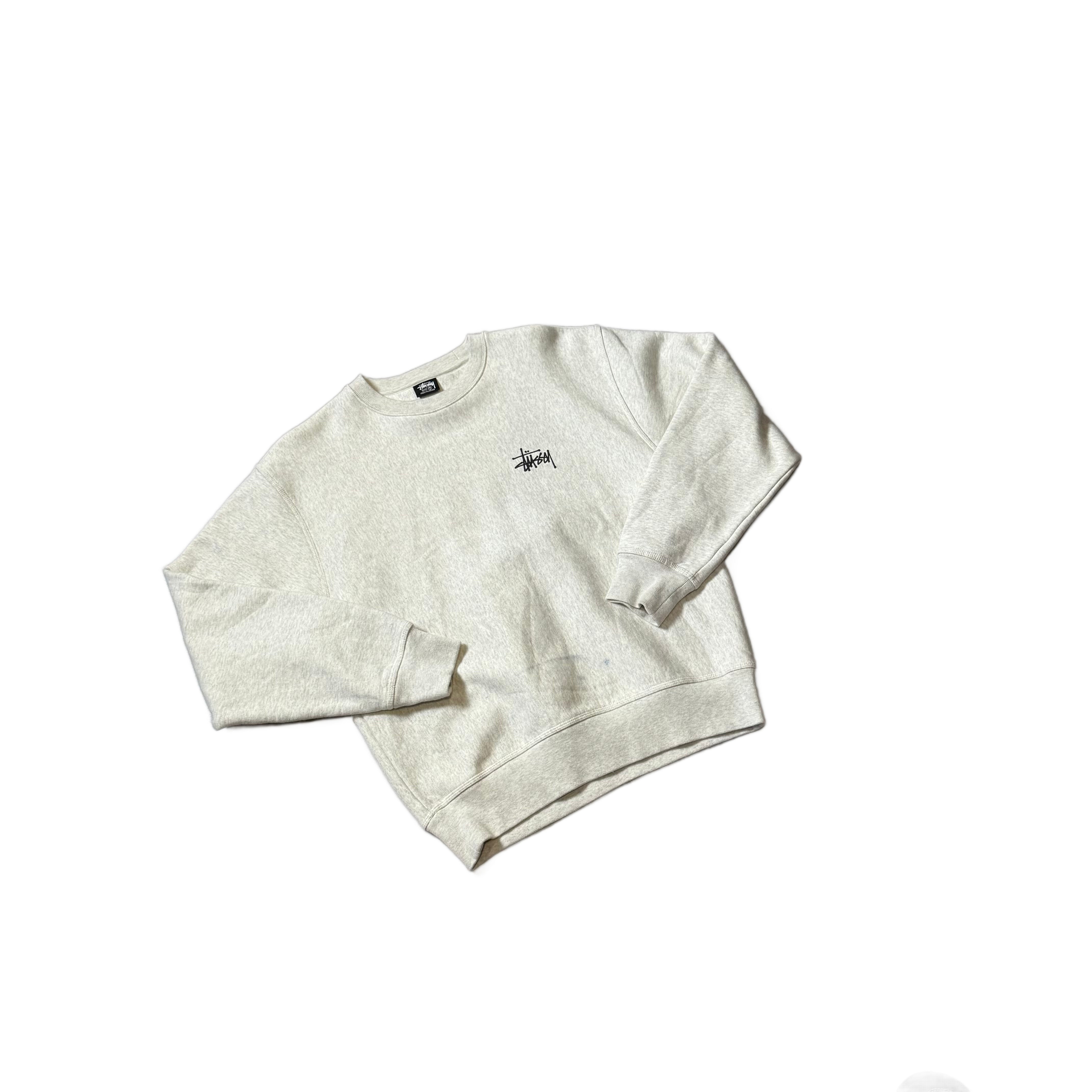 Grey Stussy Sweatshirt - M