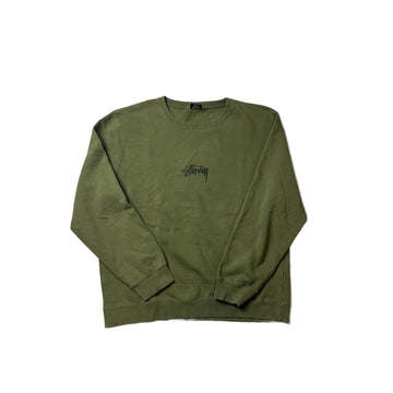 Green Stussy Sweatshirt - XL