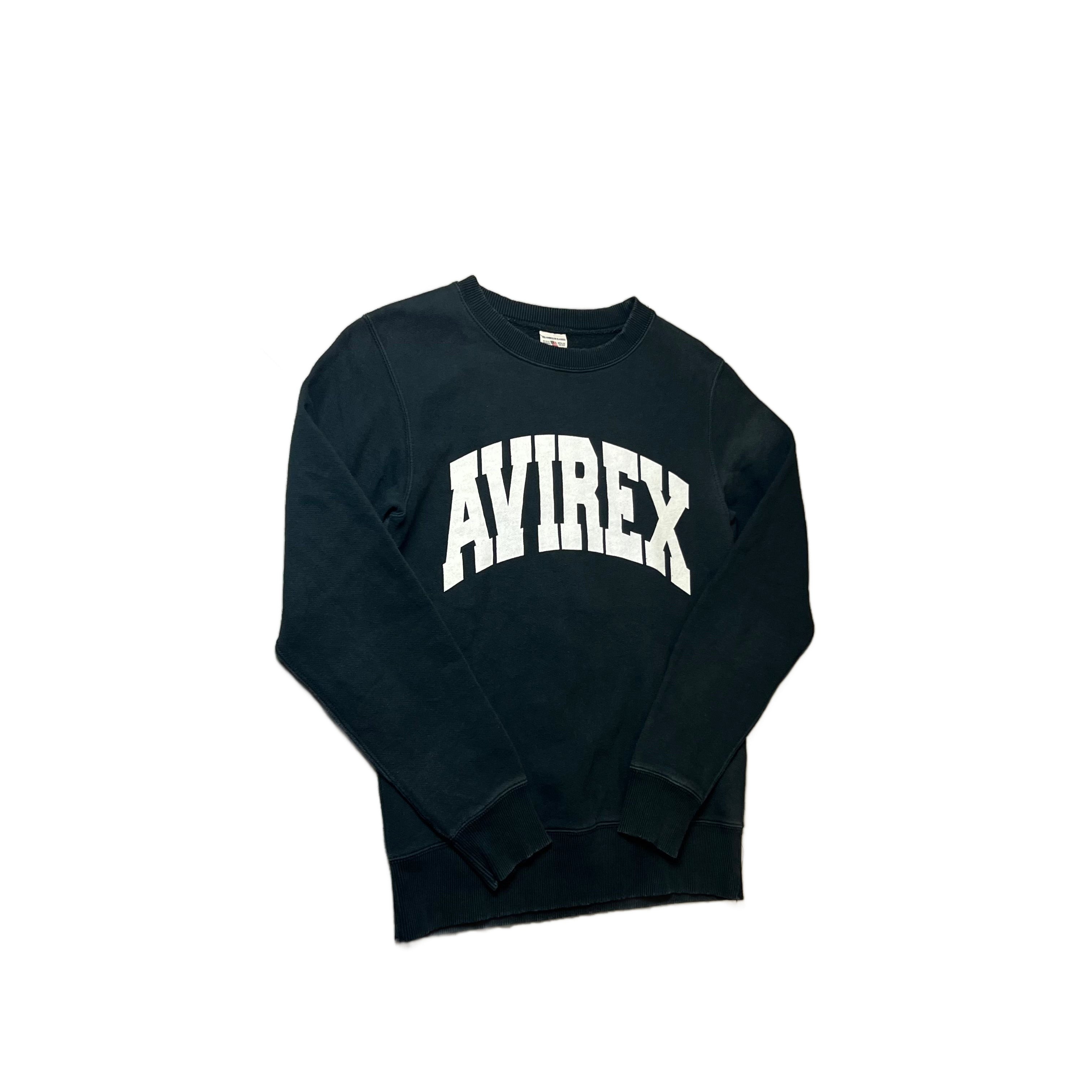 Black Avirex Sweatshirt - S