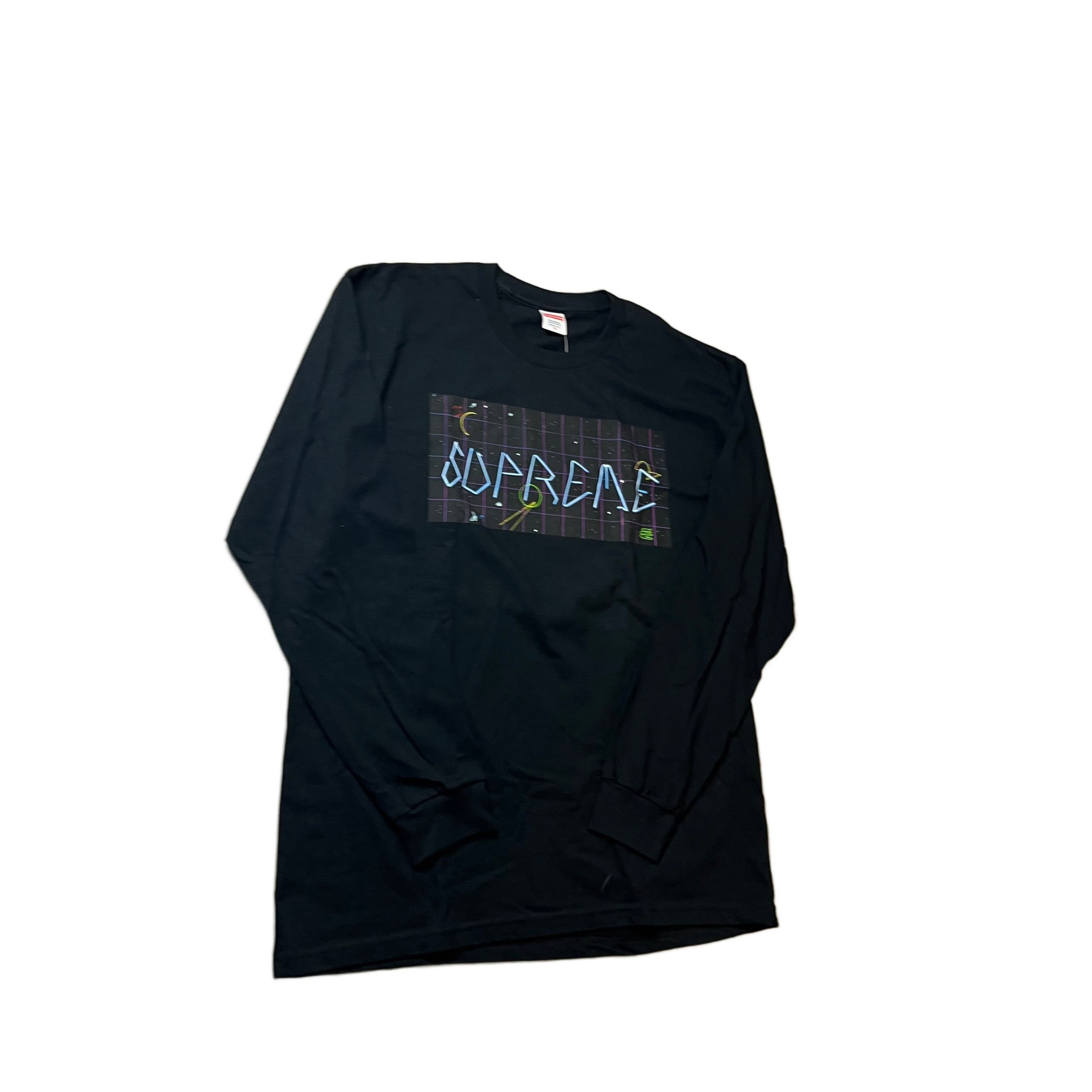 Black Supreme Long Sleeve Tee - XL