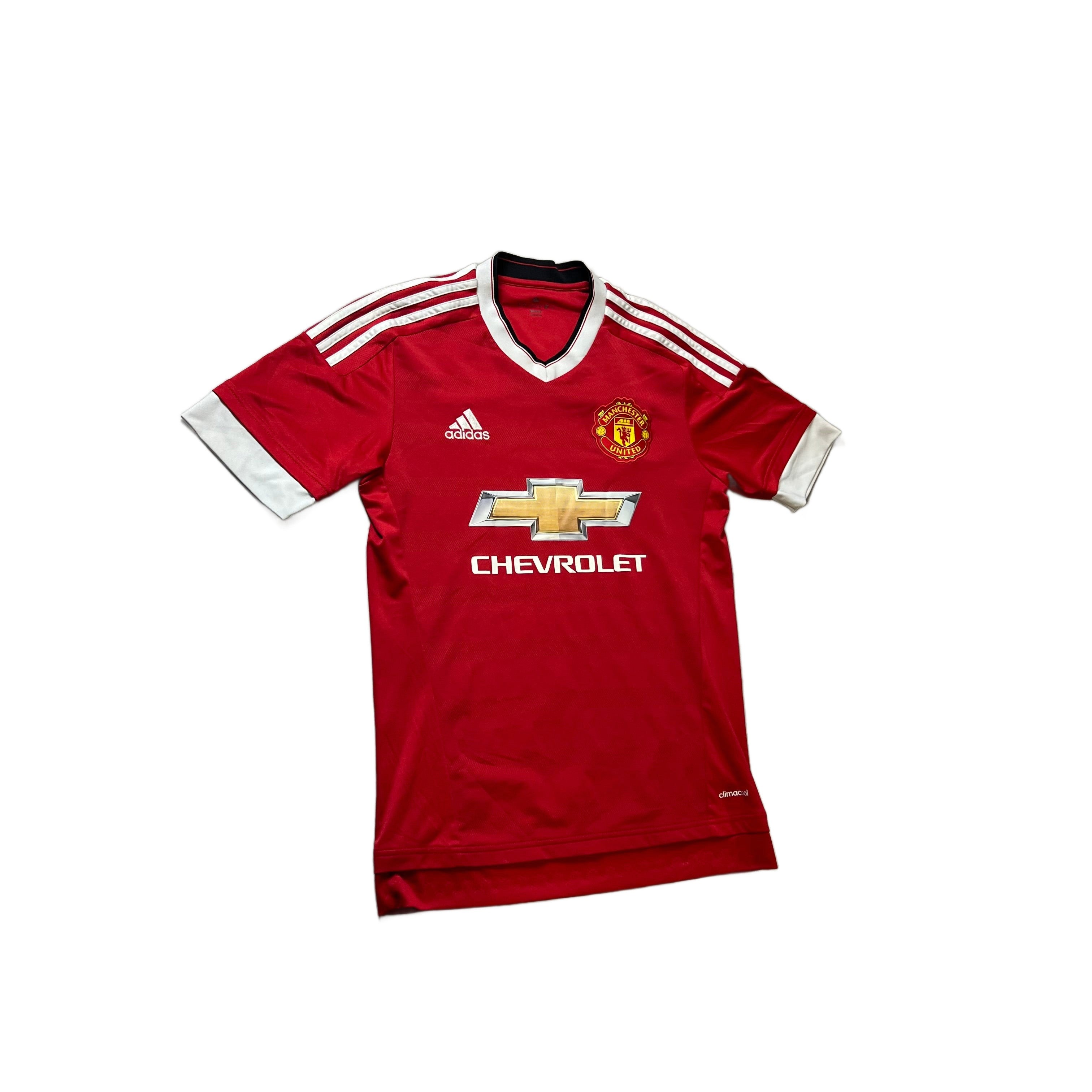 2015 - 16 Manchester United Home Shirt - S