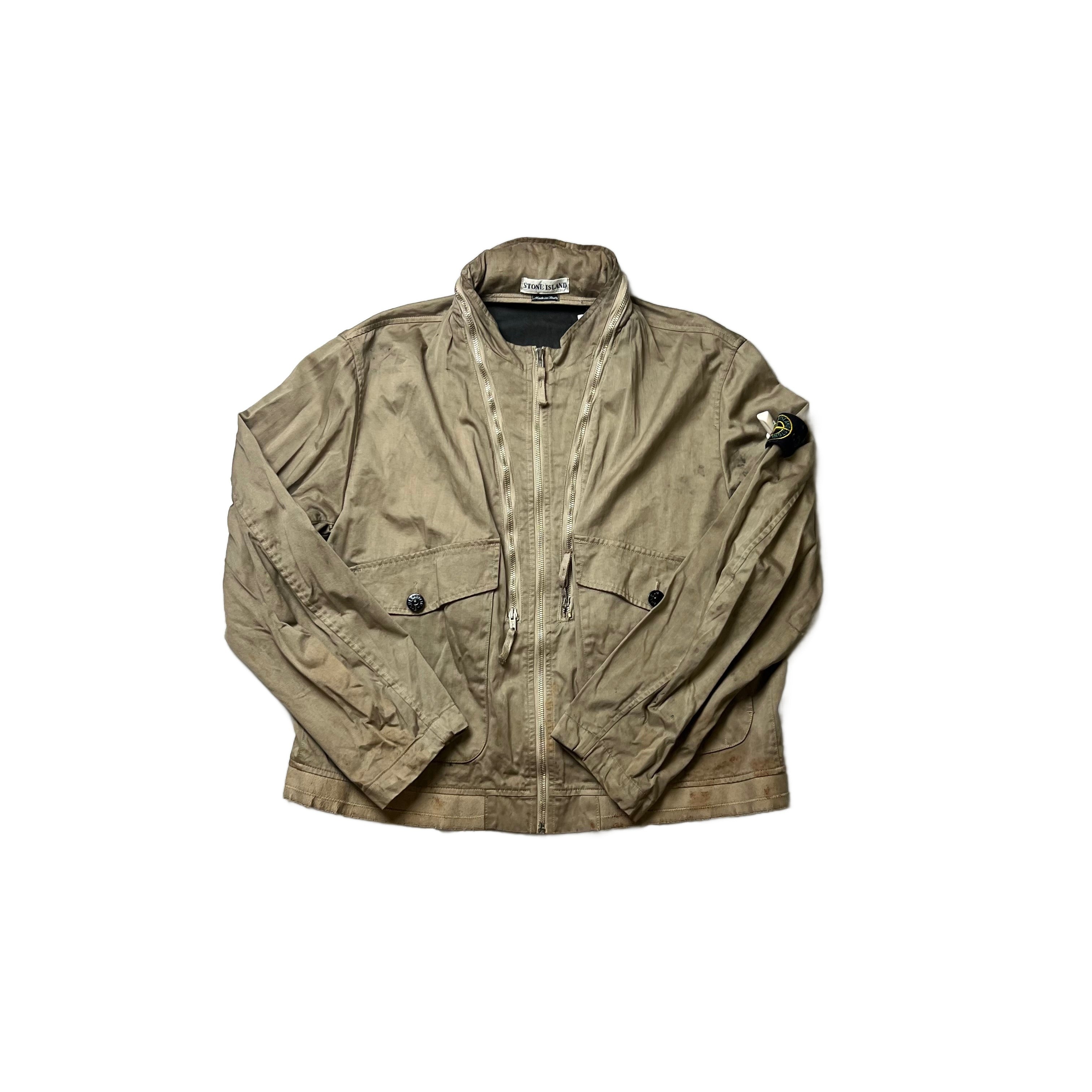 Beige Stone Island Jacket - M