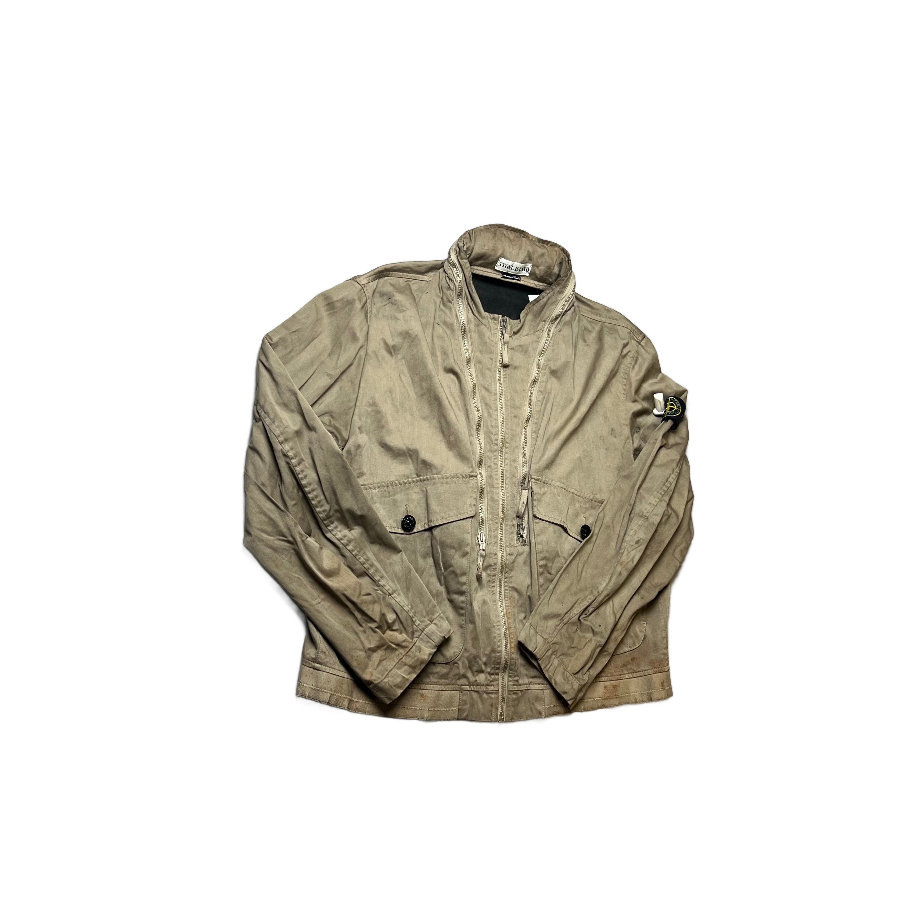 Beige Stone Island Jacket - M